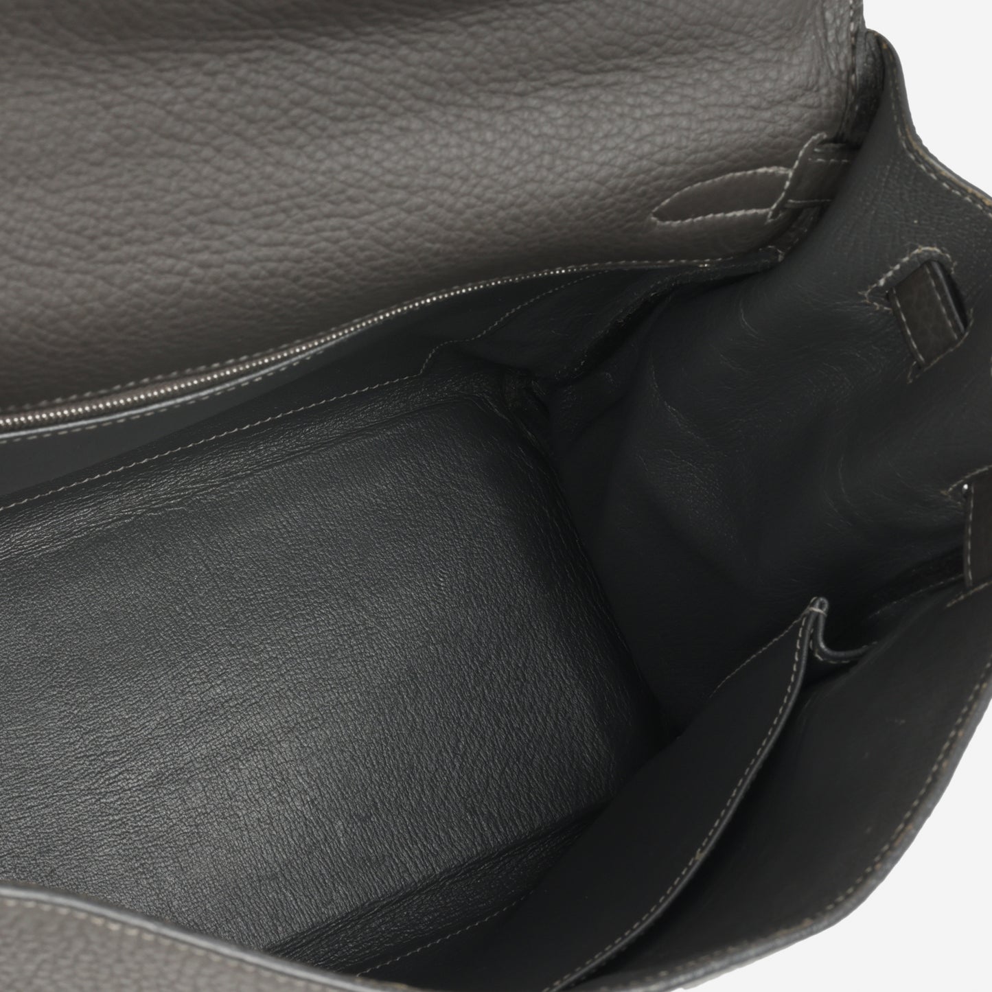 Hermès Kelly 35 - Graphite Clemence | Palladium Hardware