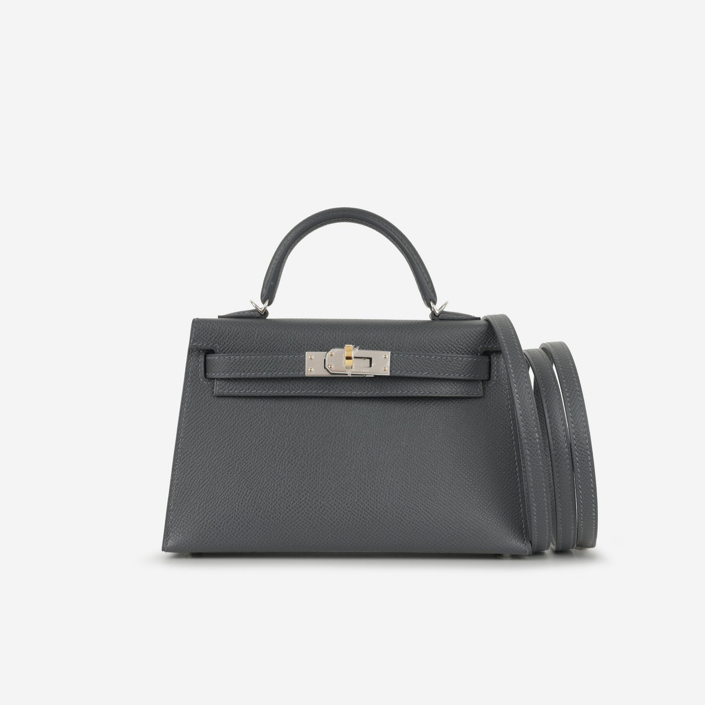 Hermès Mini Kelly - Ardoise Epsom | Electrum Hardware