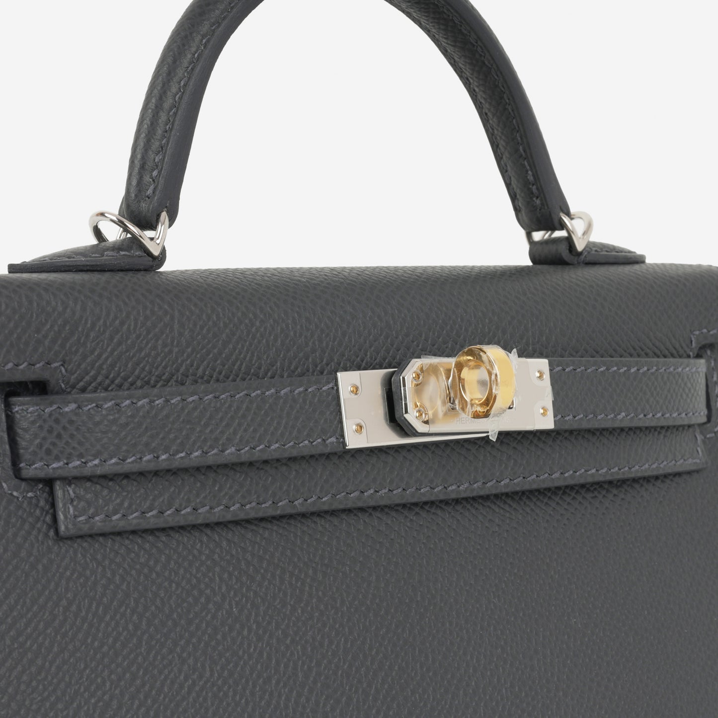 Hermès Mini Kelly - Ardoise Epsom | Electrum Hardware