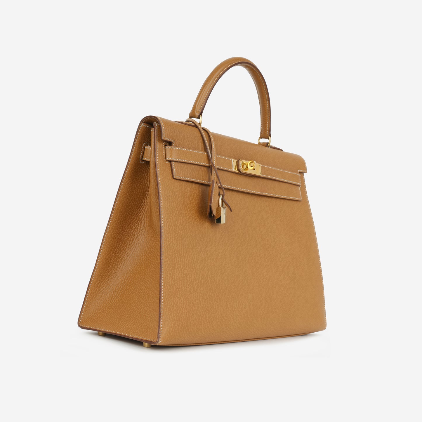 Hermès Kelly 35 - Natural Sable Ardennes | Gold Hardware