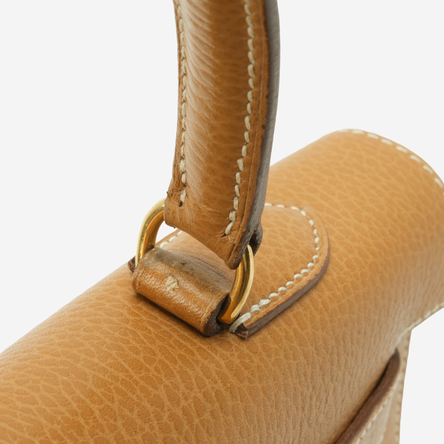 Hermès Kelly 35 - Natural Sable Ardennes | Gold Hardware