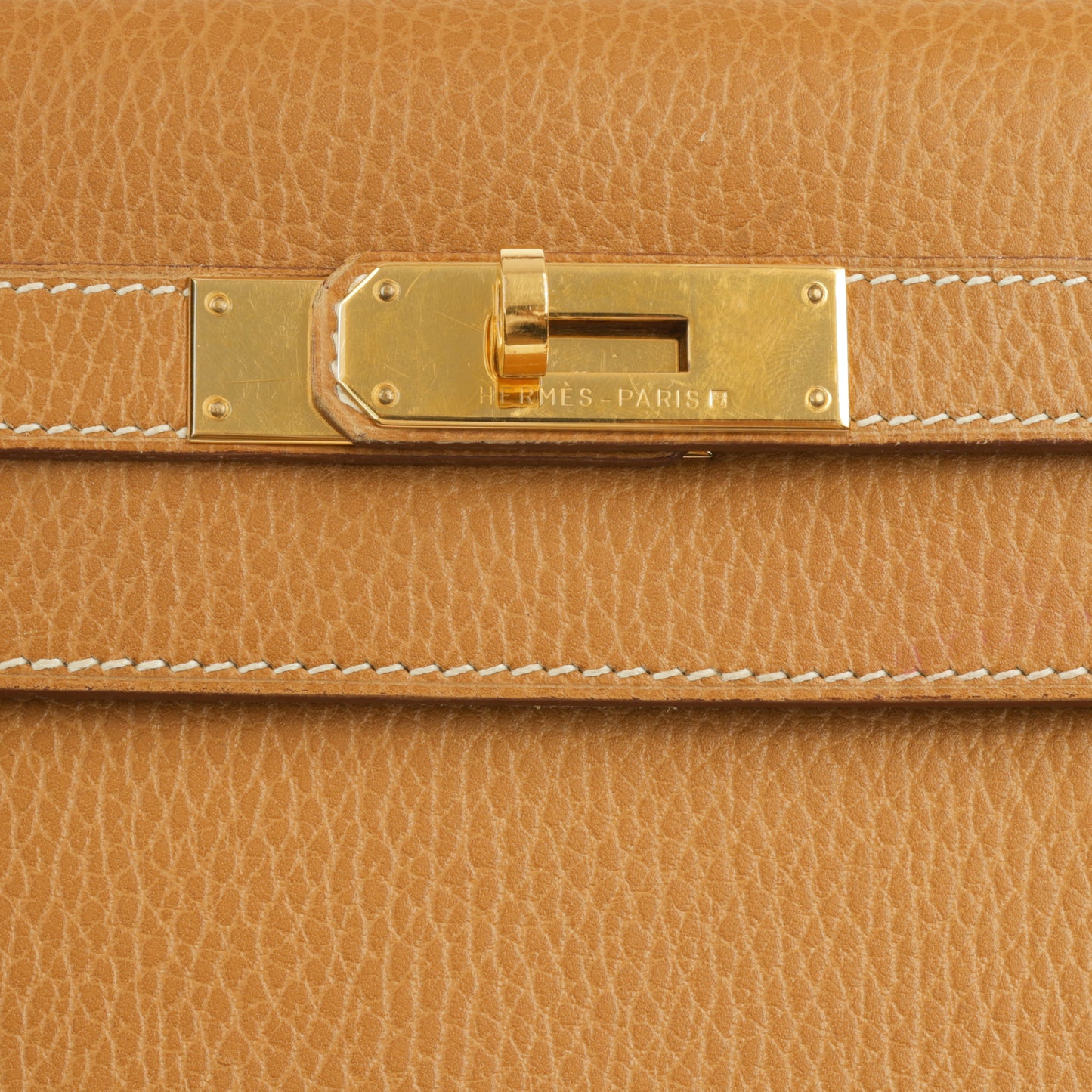 Hermès Kelly 35 - Natural Sable Ardennes | Gold Hardware