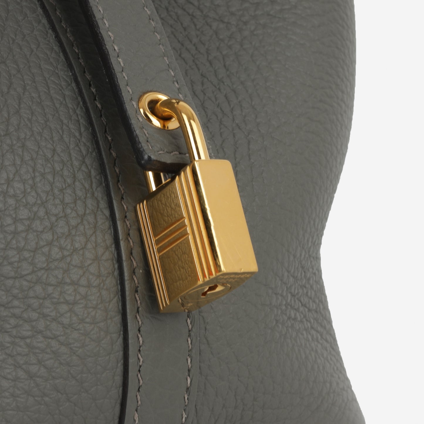Hermès Picotin 18 - Gris Meyer Clemence | Gold Hardware