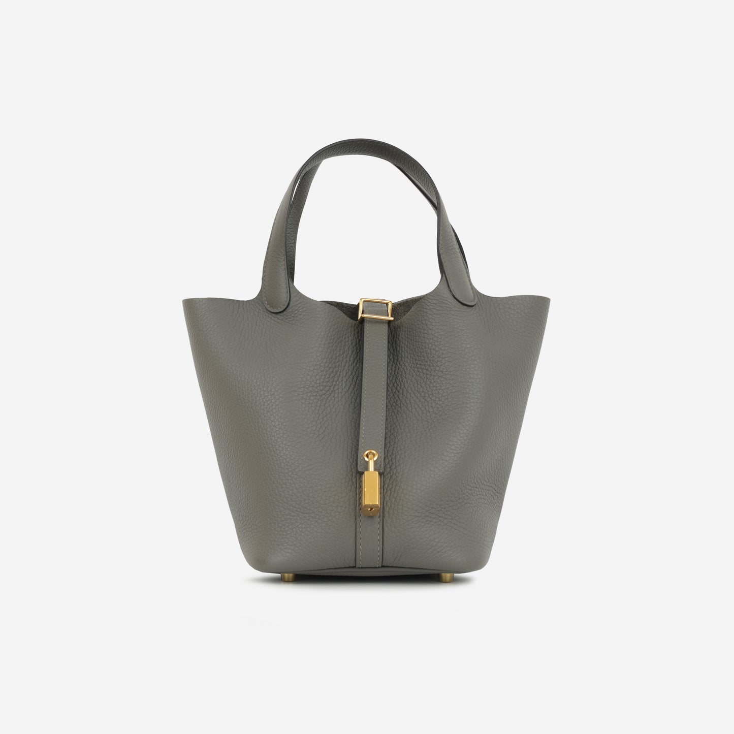 Hermès Picotin 18 - Gris Meyer Clemence | Gold Hardware
