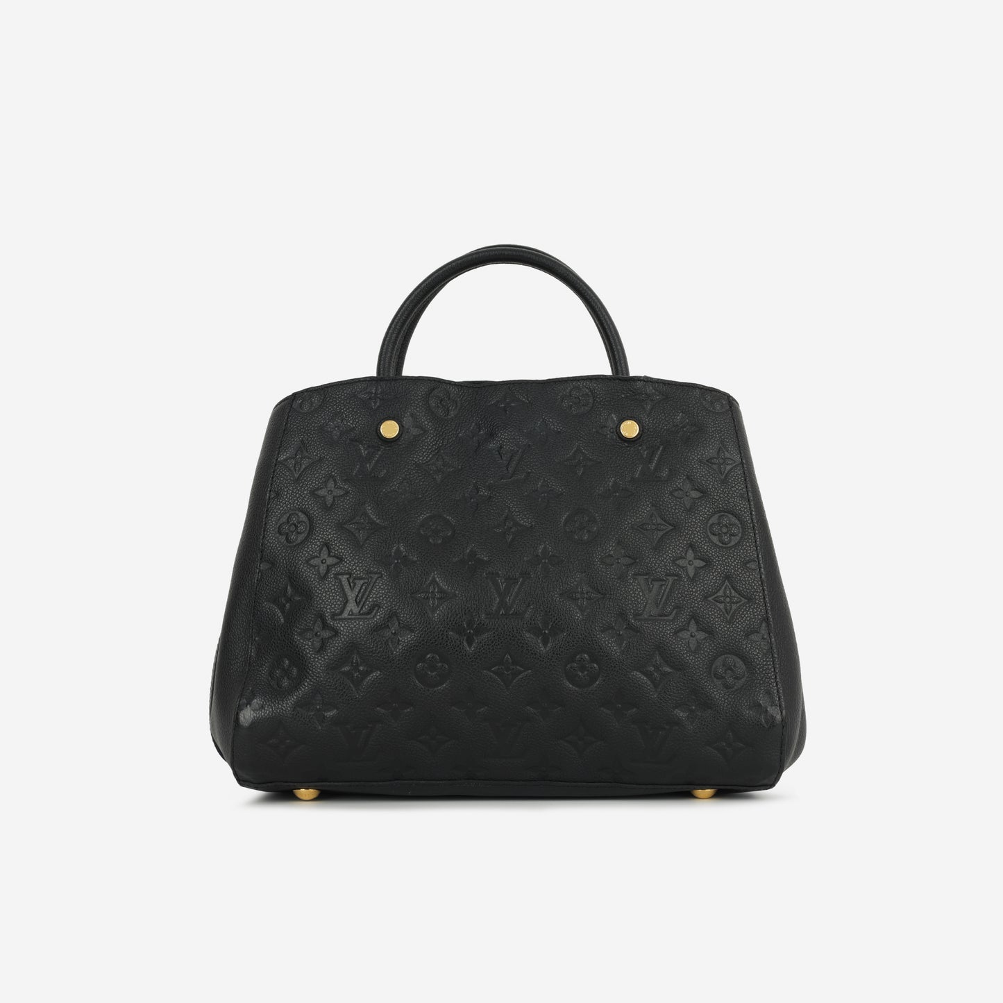 Louis Vuitton Montaigne BB - Black Empreinte | Gold Hardware