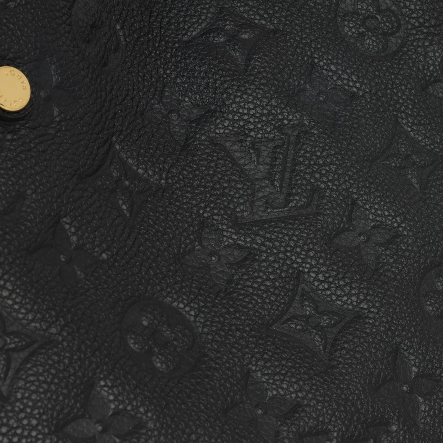 Louis Vuitton Montaigne BB - Black Empreinte | Gold Hardware