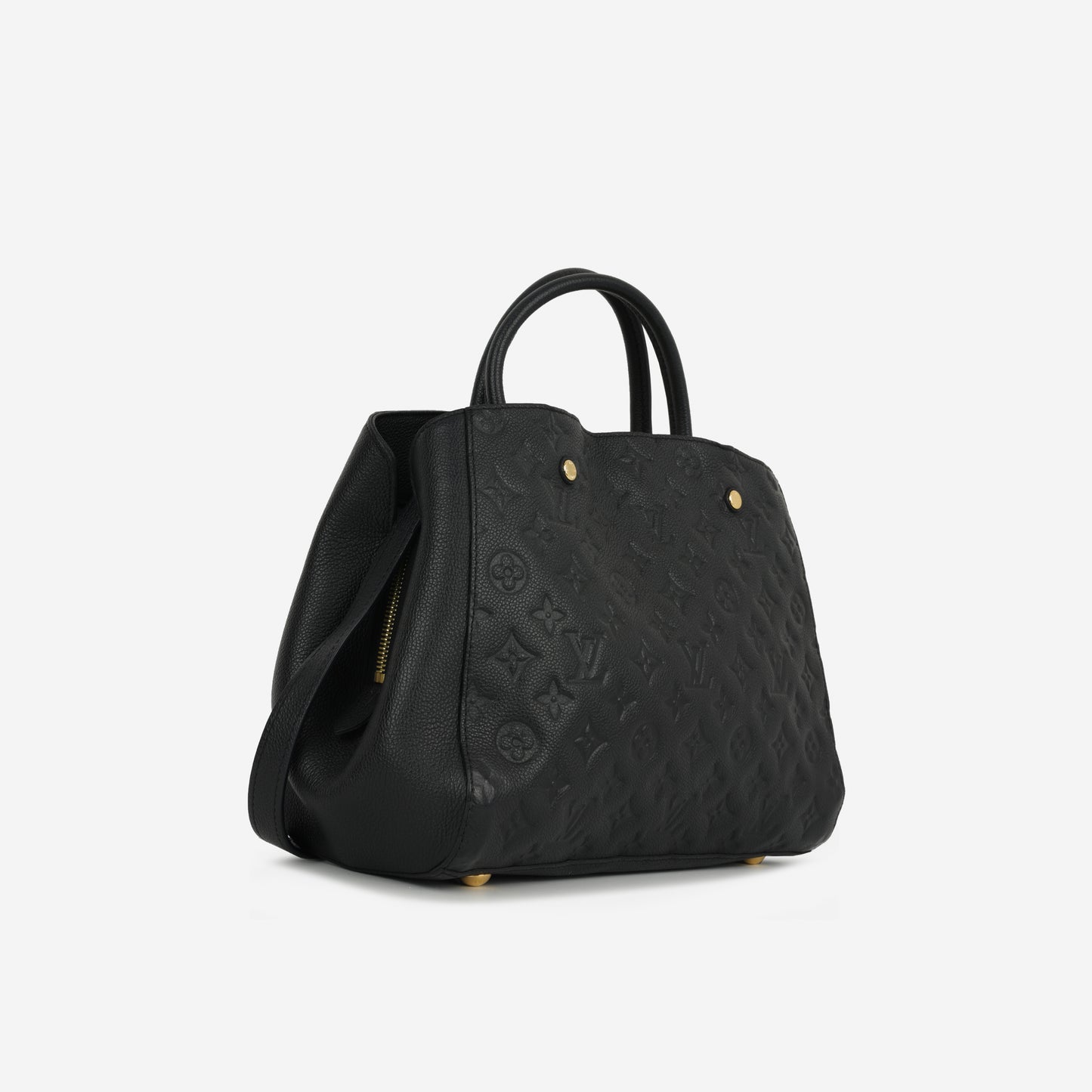 Louis Vuitton Montaigne BB - Black Empreinte | Gold Hardware