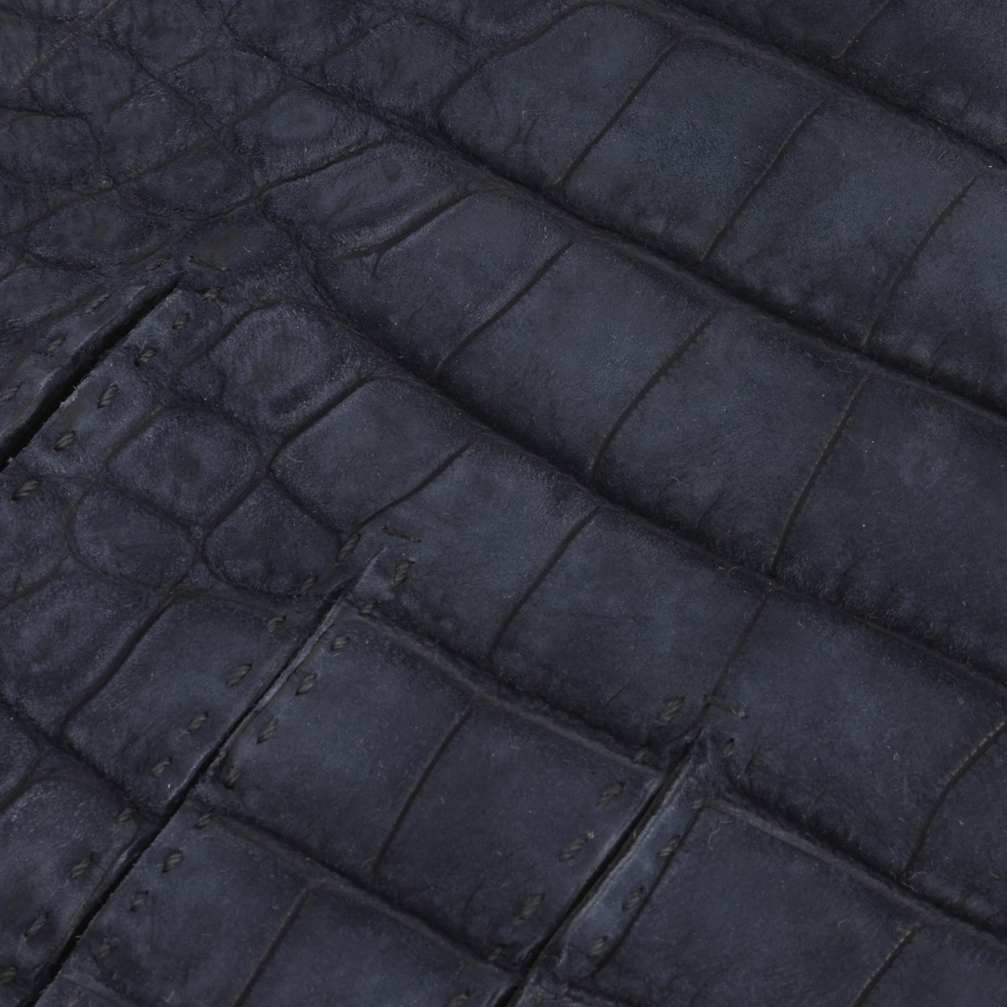 Hermès Hubort Homme Gloves - Marine Alligator Mississippiensis