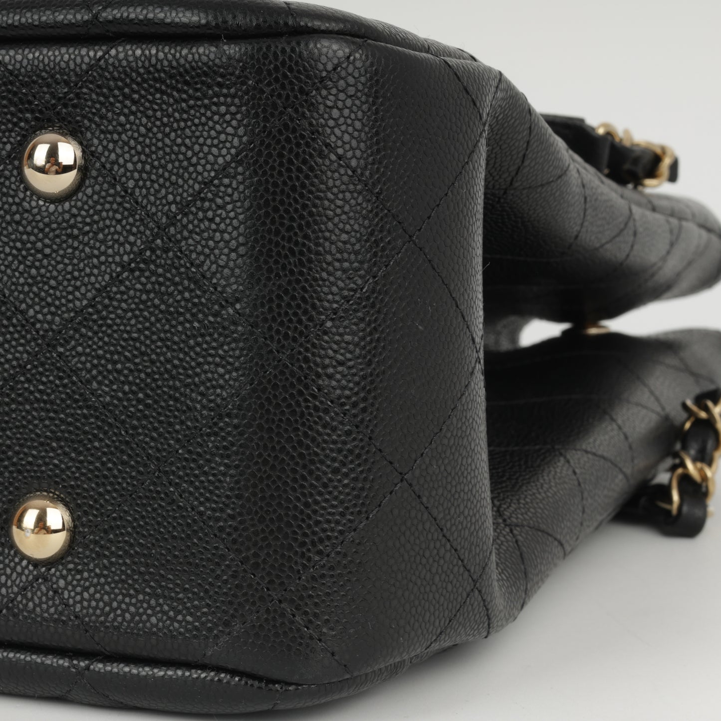 Chanel Timeless CC Shopping Tote - Black Caviar | Champagne Gold Hardware