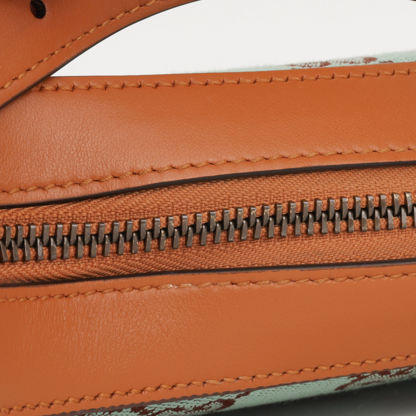 Gucci Mini Ophidia GG Baguette Bag – Azure / Brown GG Canvas | Gold Hardware