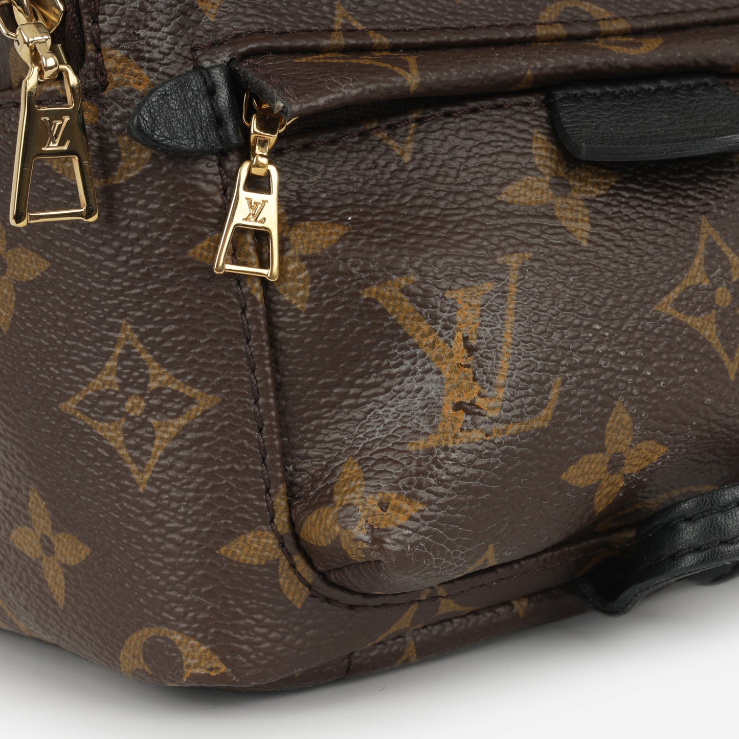 Louis Vuitton Mini Palm Spring Backpack - Monogram | Gold Hardware