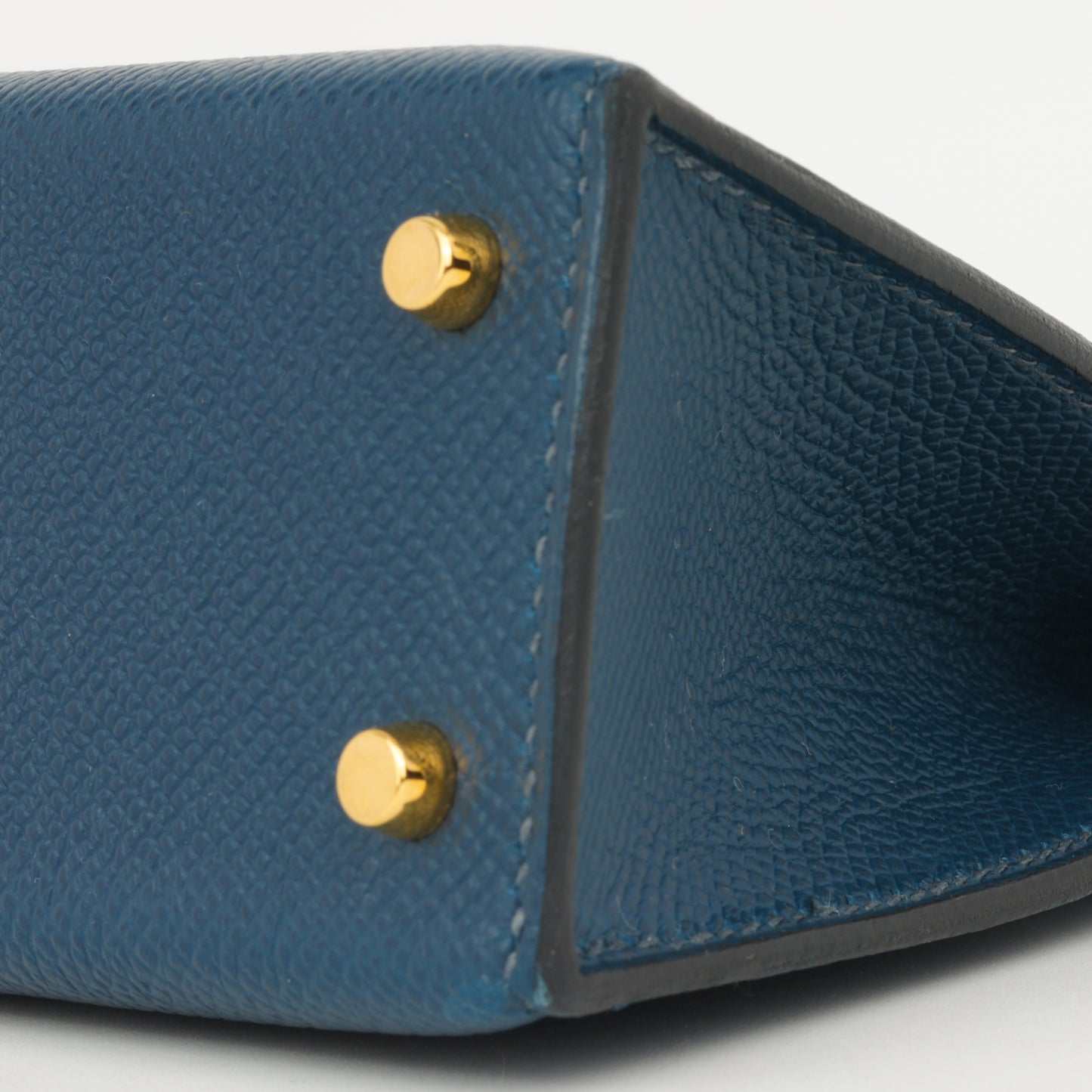 Hermès Mini Kelly - Bleu De Prusse Epsom | Gold Hardware