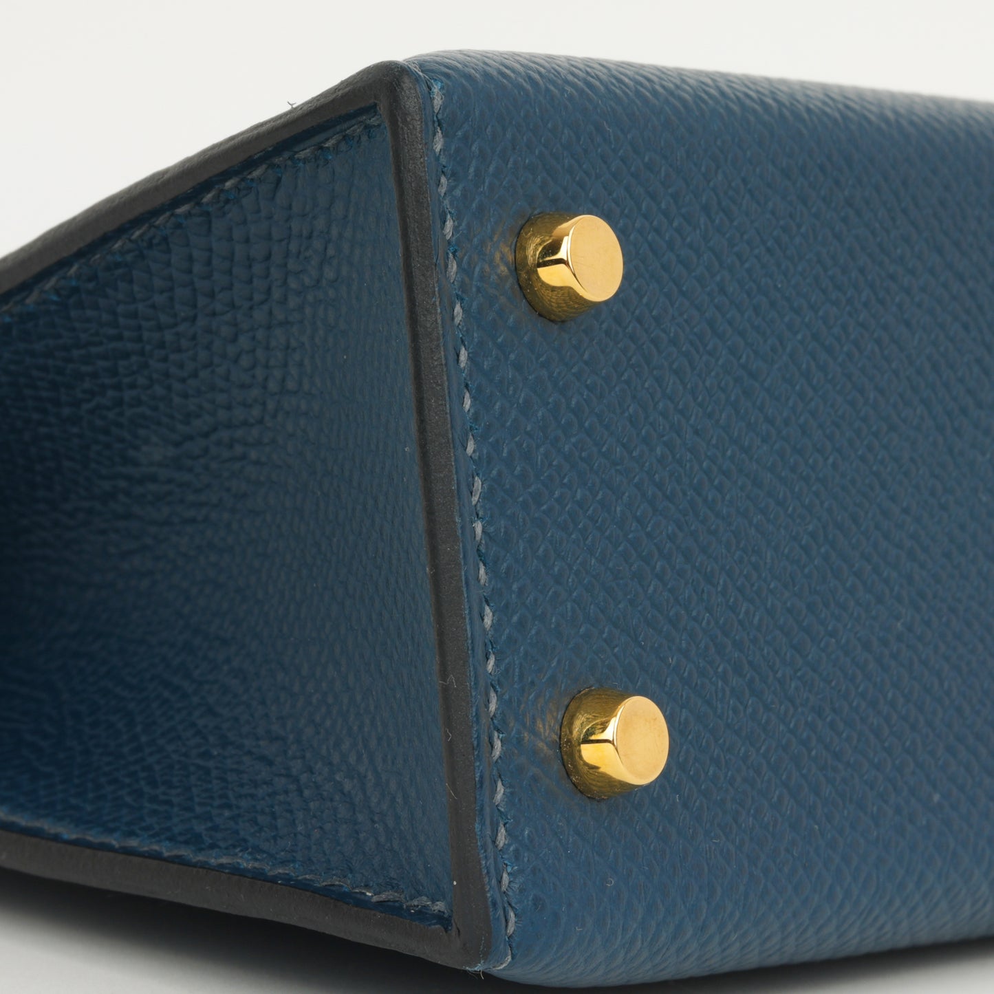 Hermès Mini Kelly - Bleu De Prusse Epsom | Gold Hardware