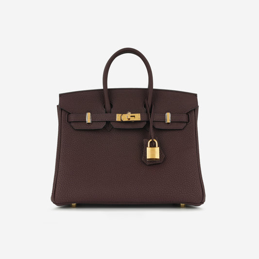 Hermès Birkin 25 - Rouge Sellier Togo | Gold Hardware