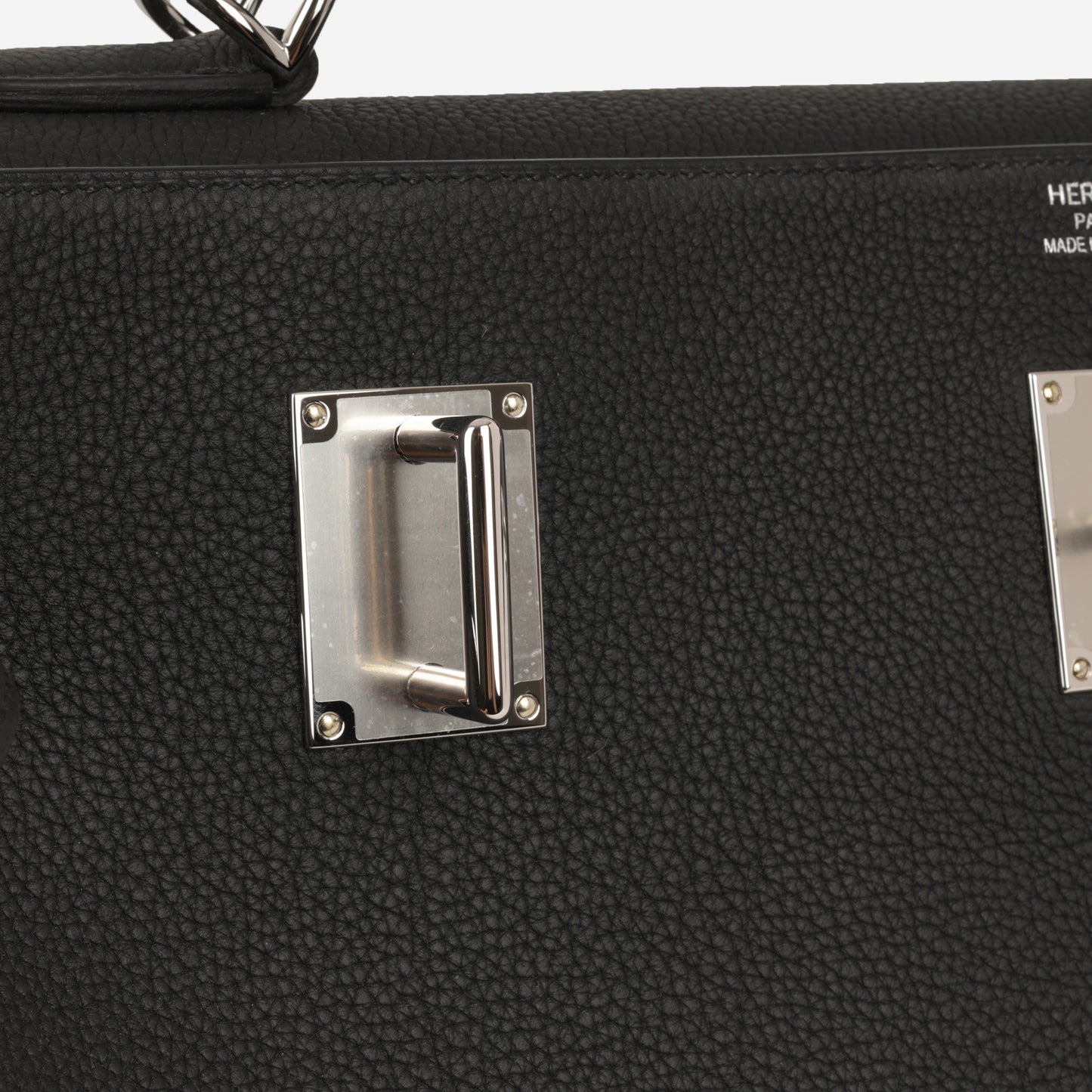 Hermès Maxi Kelly 42 - Black Togo | Palladium Hardware