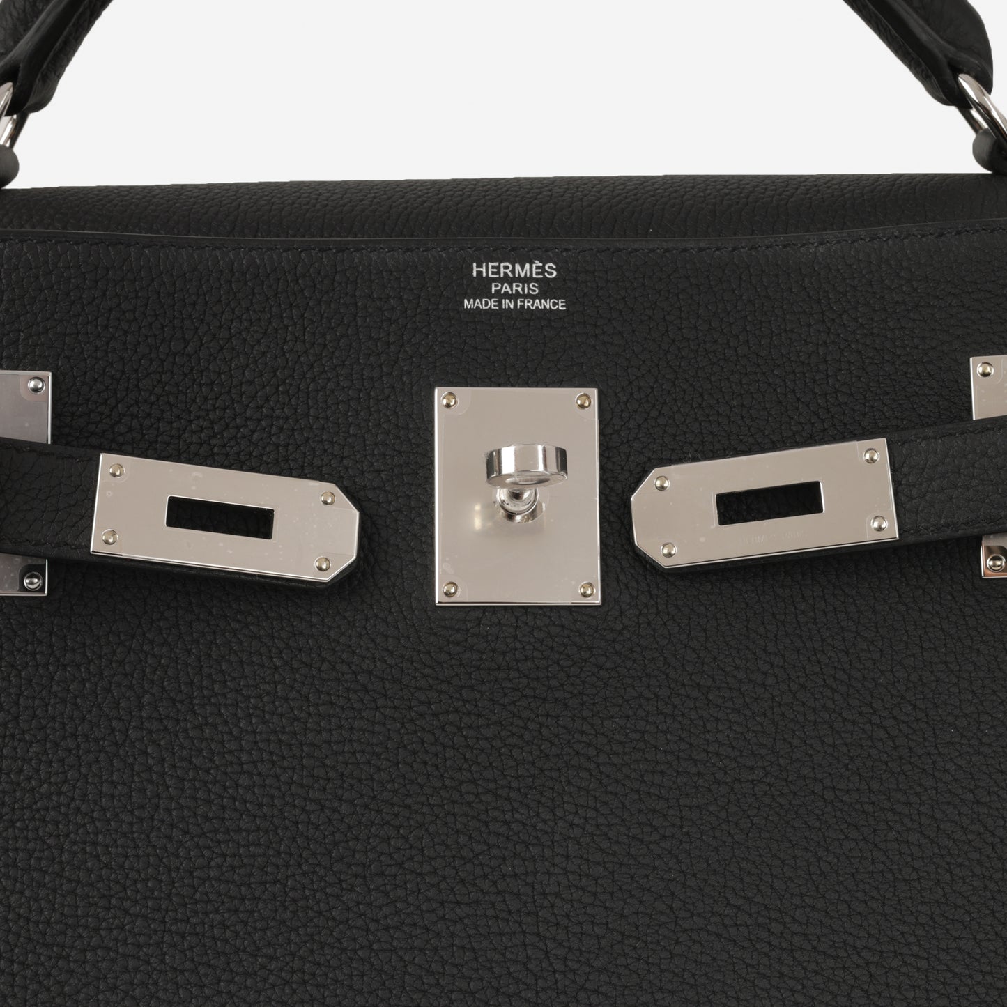 Hermès Maxi Kelly 42 - Black Togo | Palladium Hardware