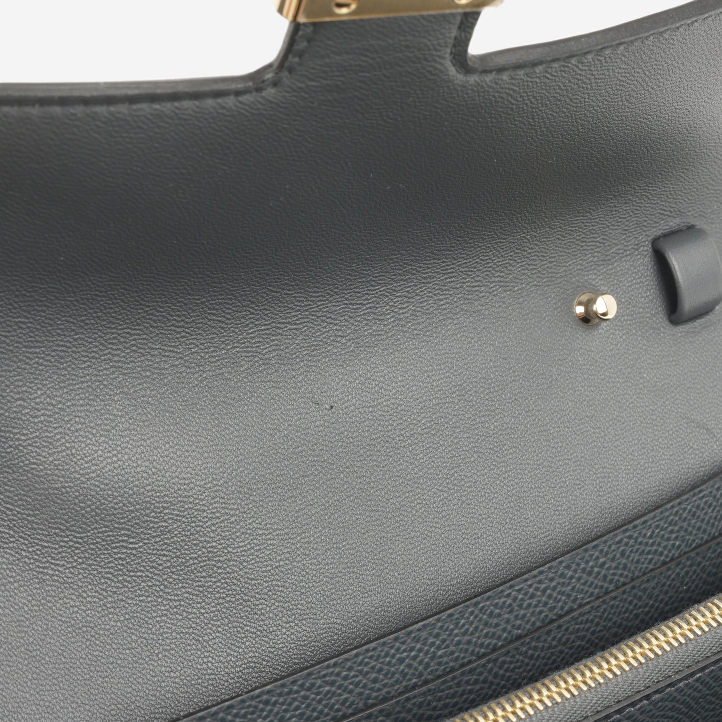 Constance To Go Cavale - Gris Misty Epsom | Permabrass Hardware