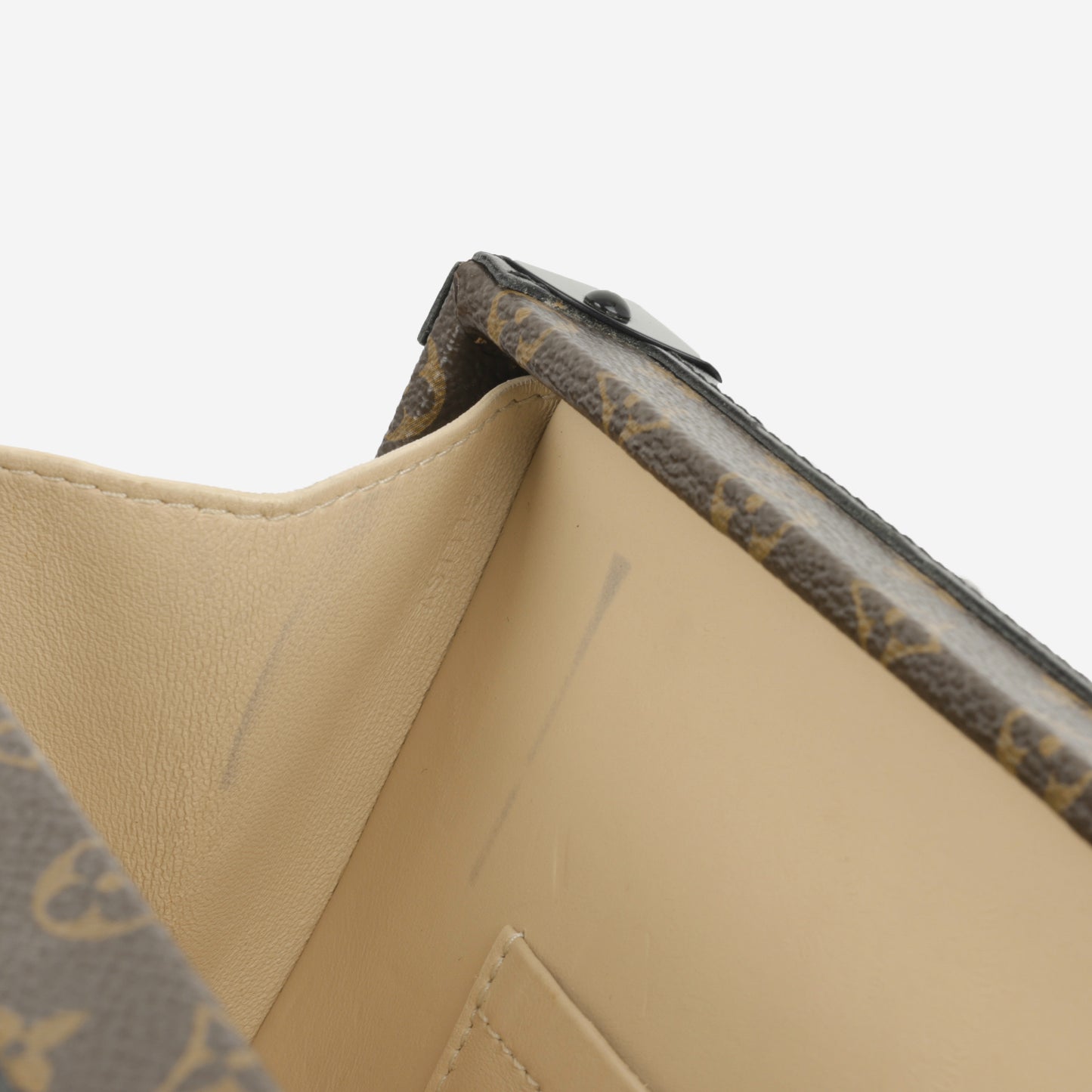 Louis Vuitton Petite Malle - Monogram Canvas / Black Trim | Gold Hardware