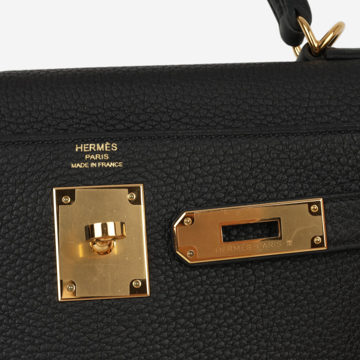 Hermès Kelly 28 - Noir Togo | Gold Hardware