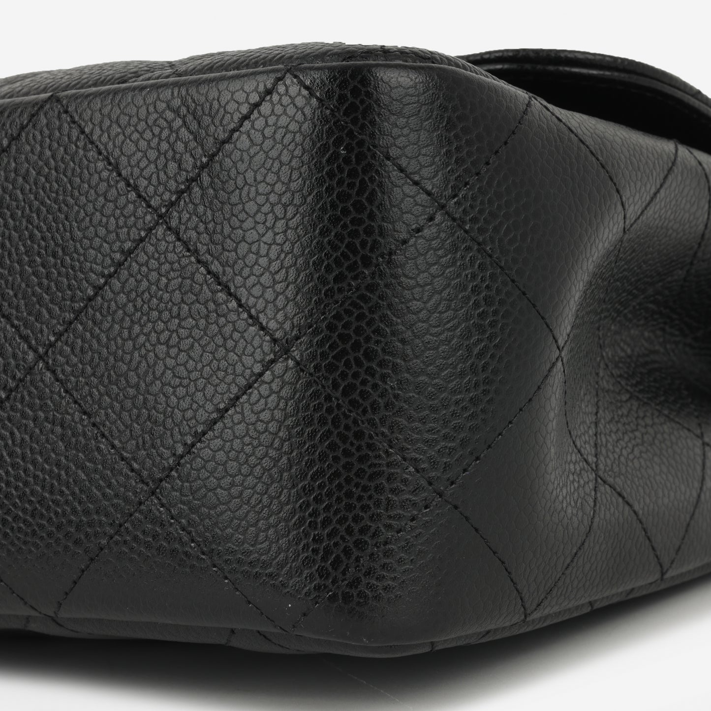 Chanel Classic Single Flap Jumbo - Black Caviar | Silver Hardware