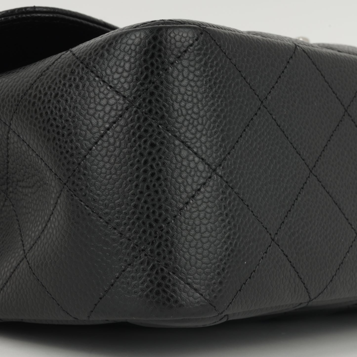 Chanel Classic Single Flap Jumbo - Black Caviar | Silver Hardware