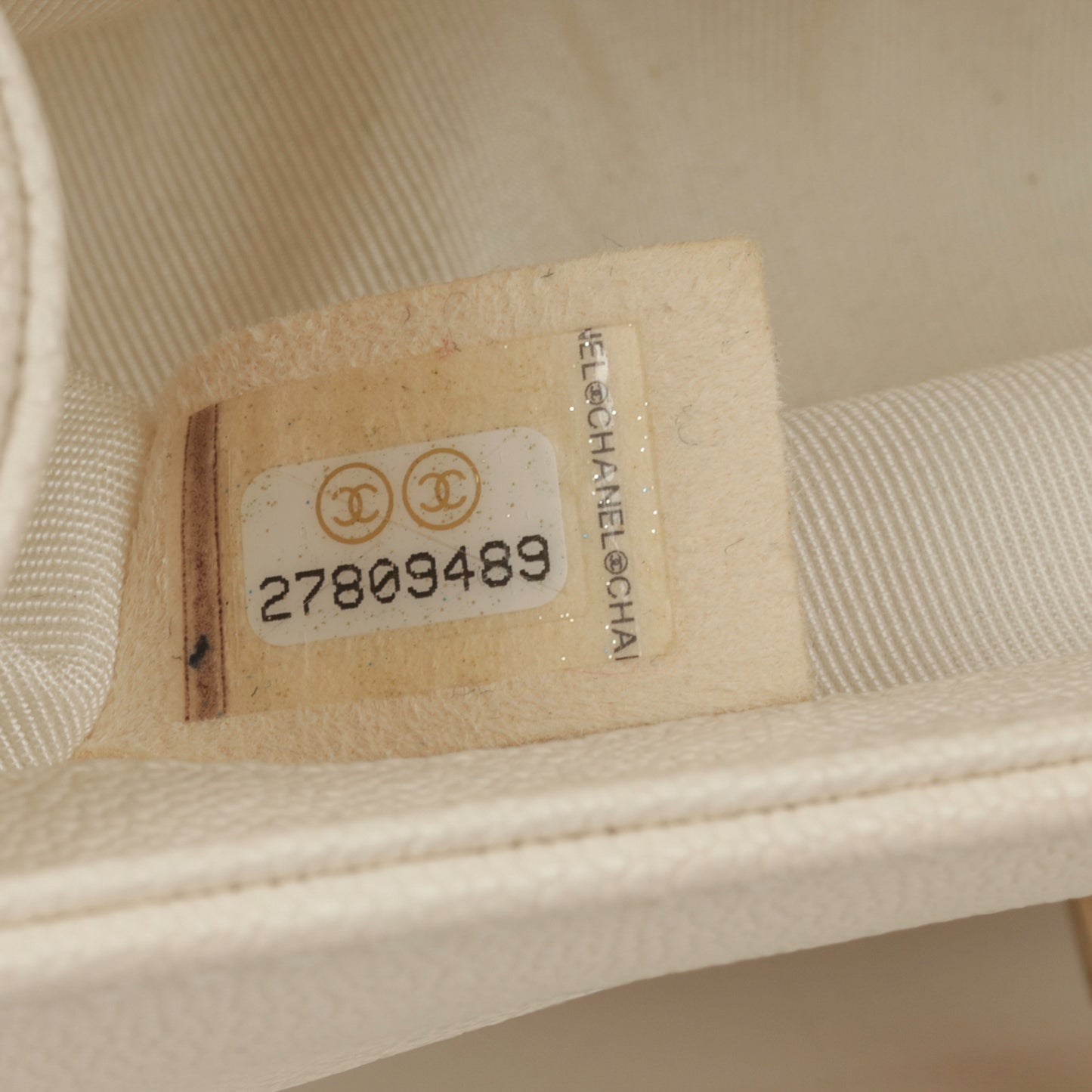 Chanel Small Boy Bag - Ivory Caviar | Champagne Gold Hardware