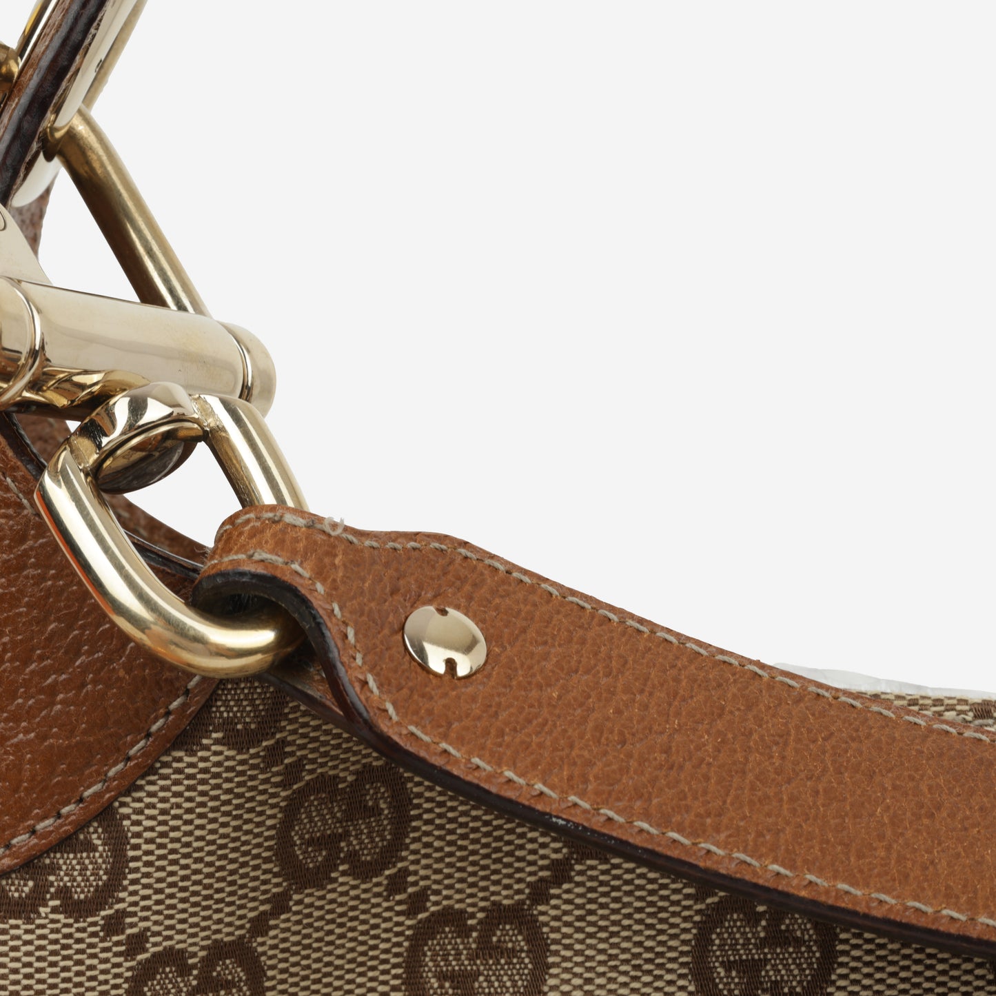 Gucci Medium Jackie 1961 - Brown GG Canvas | Gold Hardware