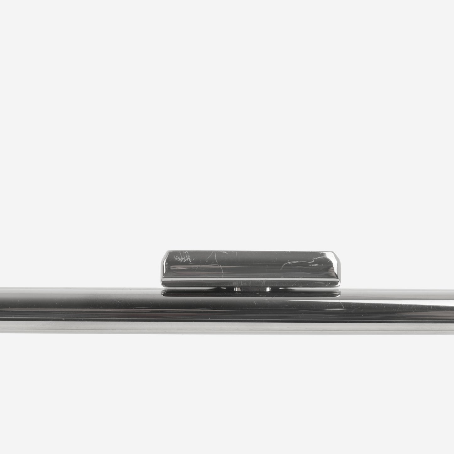 Chanel Convertible Clutch Satchel - White Lambskin | Silver Hardware