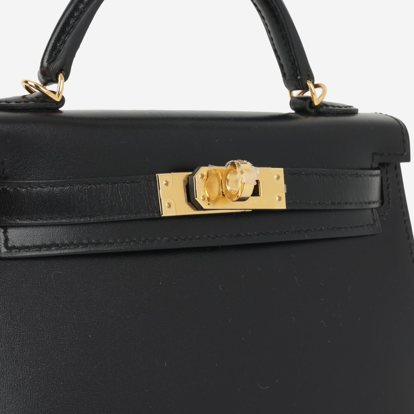 Hermès Mini Kelly - Noir Box Calf | Gold Hardware