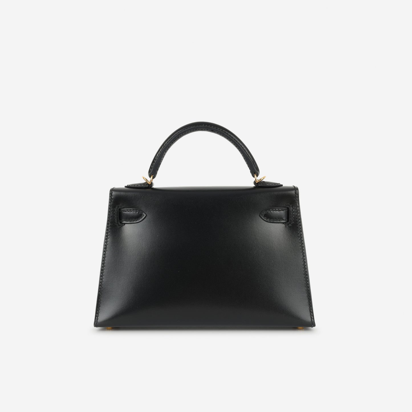 Hermès Mini Kelly - Noir Box Calf | Gold Hardware