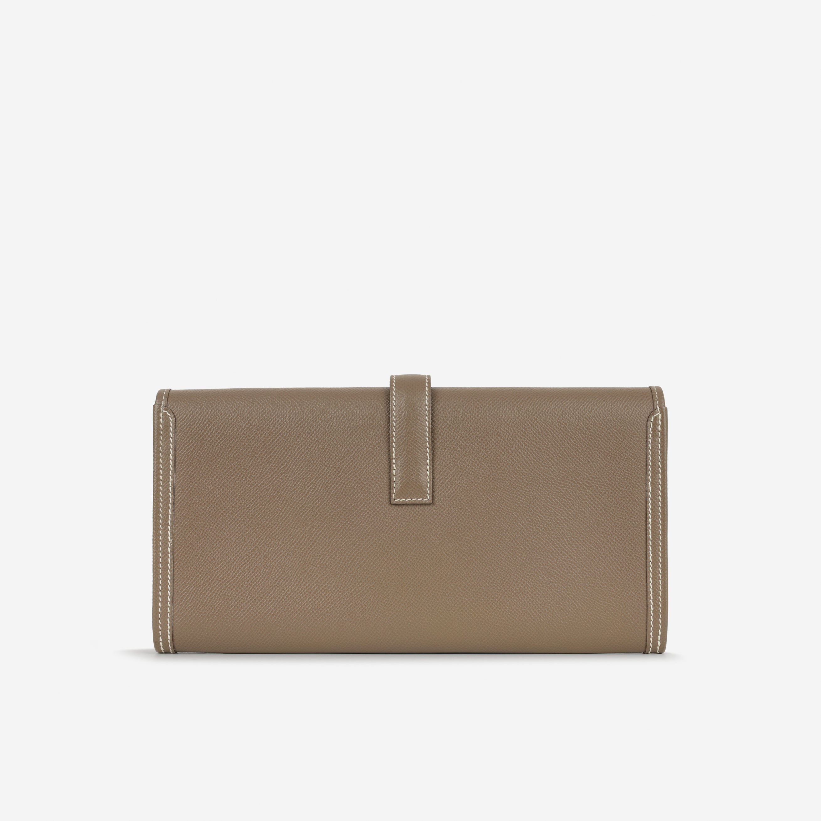Hermès Jige Clutch 29 - Etoupe Epsom | Pre-Loved & Available Now