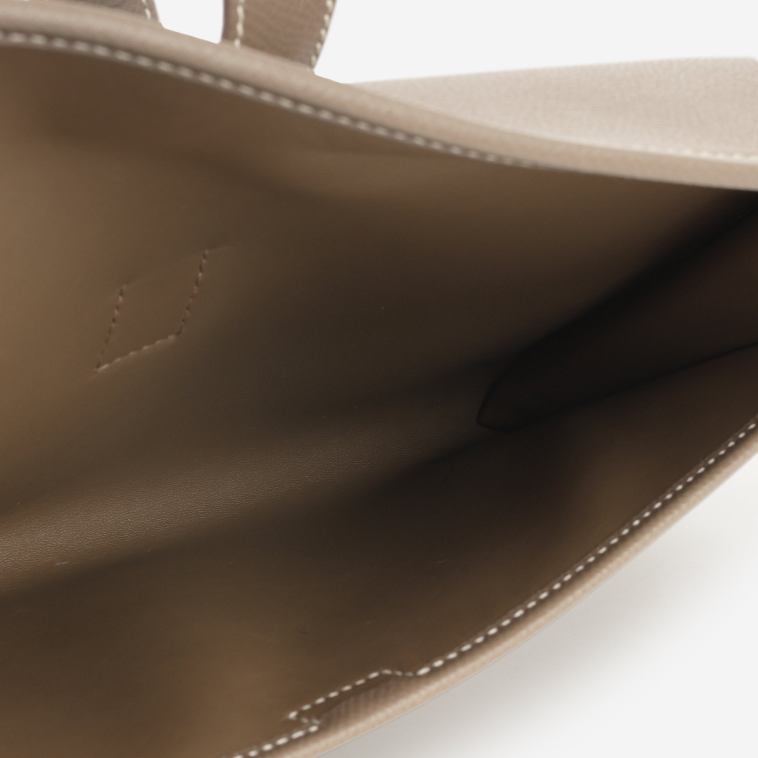 Hermès Jige Clutch 29 - Etoupe Epsom | Pre-Loved & Available Now