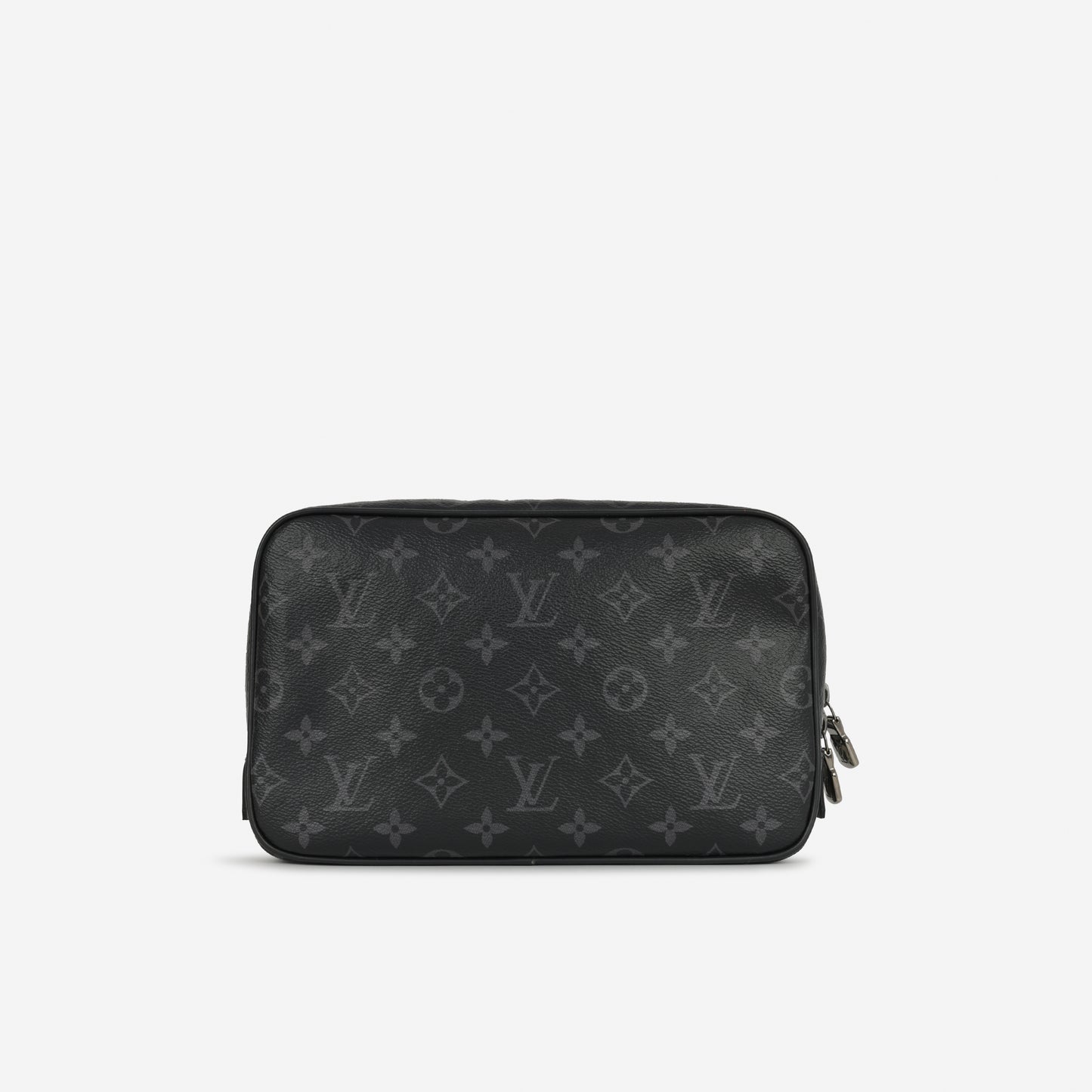 Louis Vuitton Toiletry Pouch GM - Monogram Eclipse | Silver Hardware