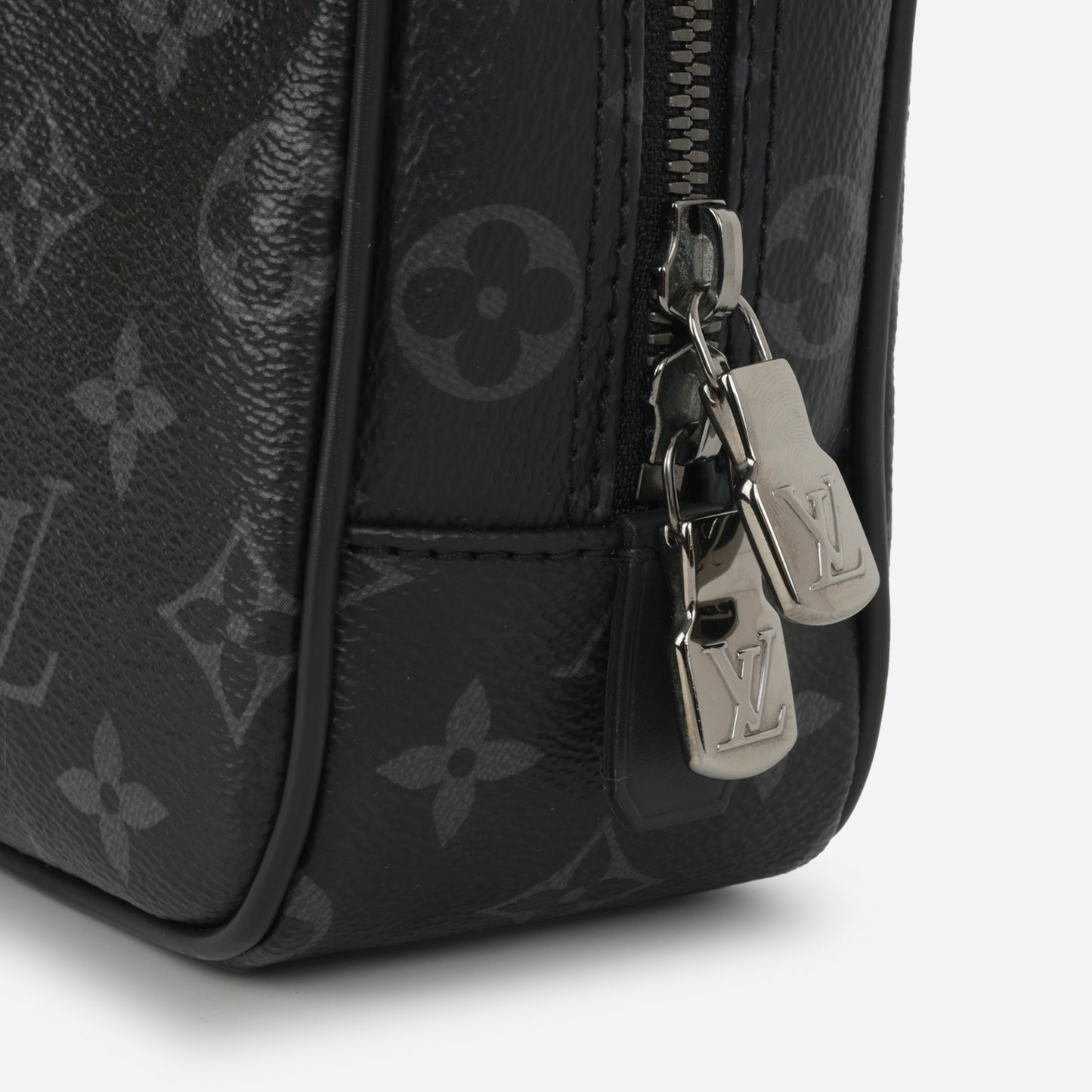 Louis Vuitton Toiletry Pouch GM - Monogram Eclipse | Silver Hardware