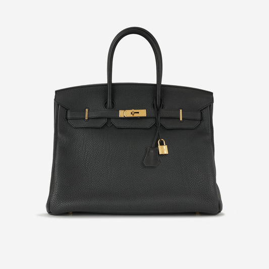 Hermès Birkin 35 - Noir Togo | Gold Hardware