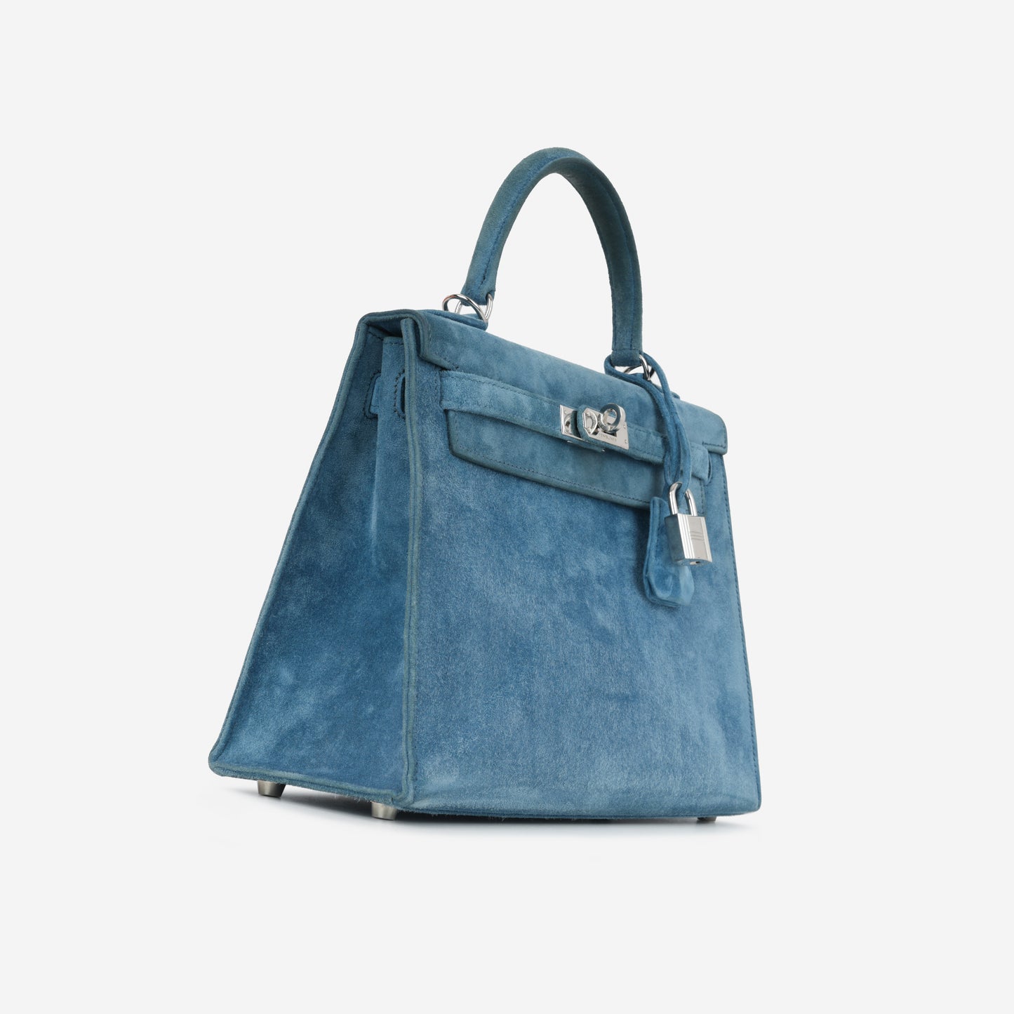 Hermès Kelly 25 - Bleu Thalassa Doblis | Palladium Hardware