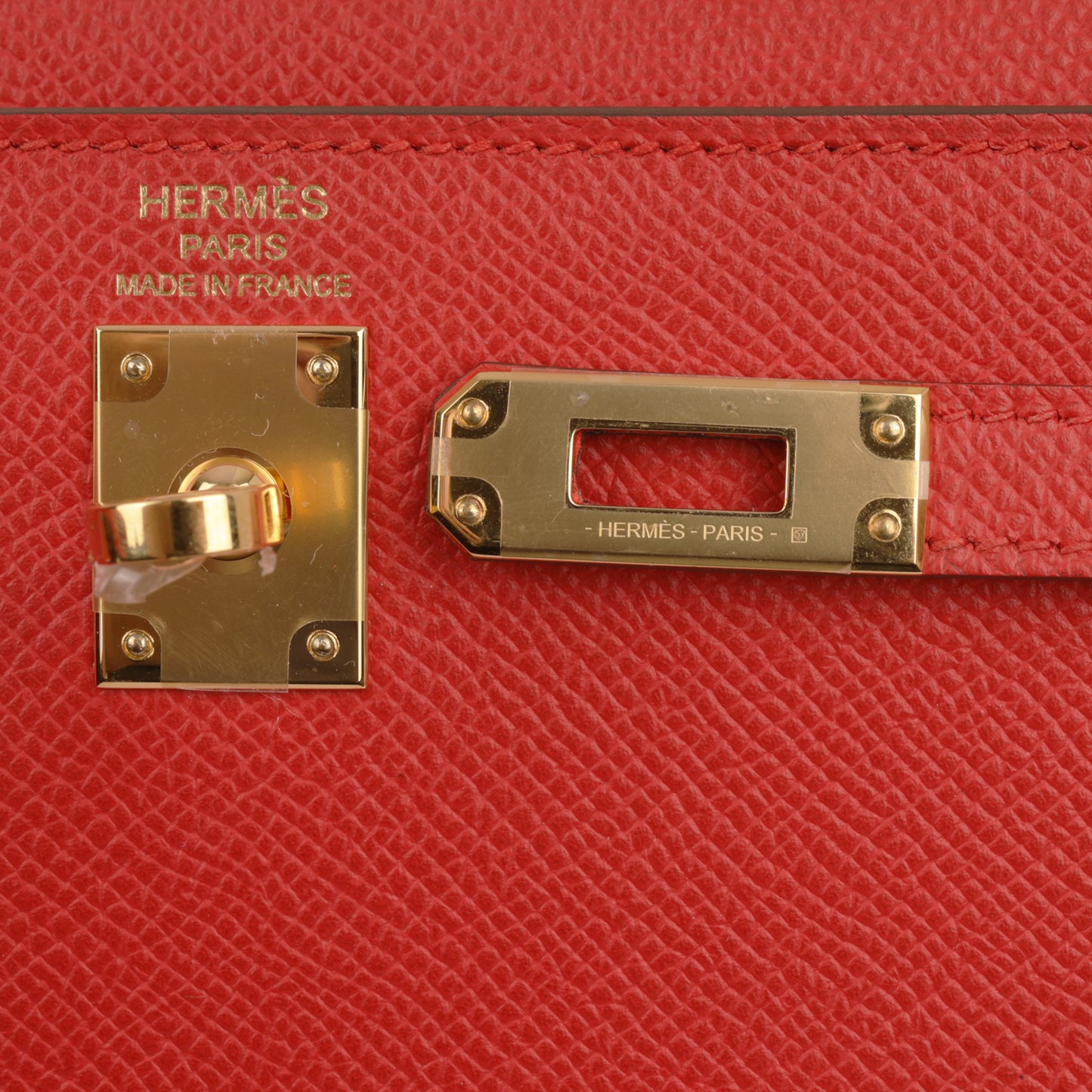Hermès Kelly 25 - Rouge Radieux Epsom | Gold Hardware