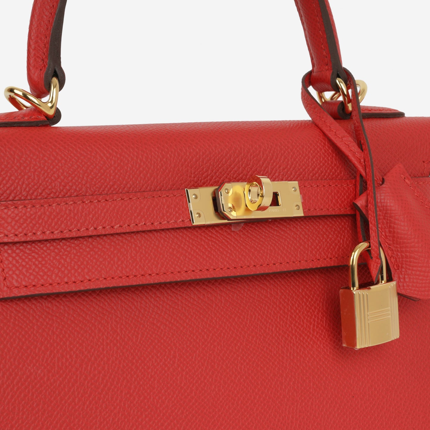 Hermès Kelly 25 - Rouge Radieux Epsom | Gold Hardware