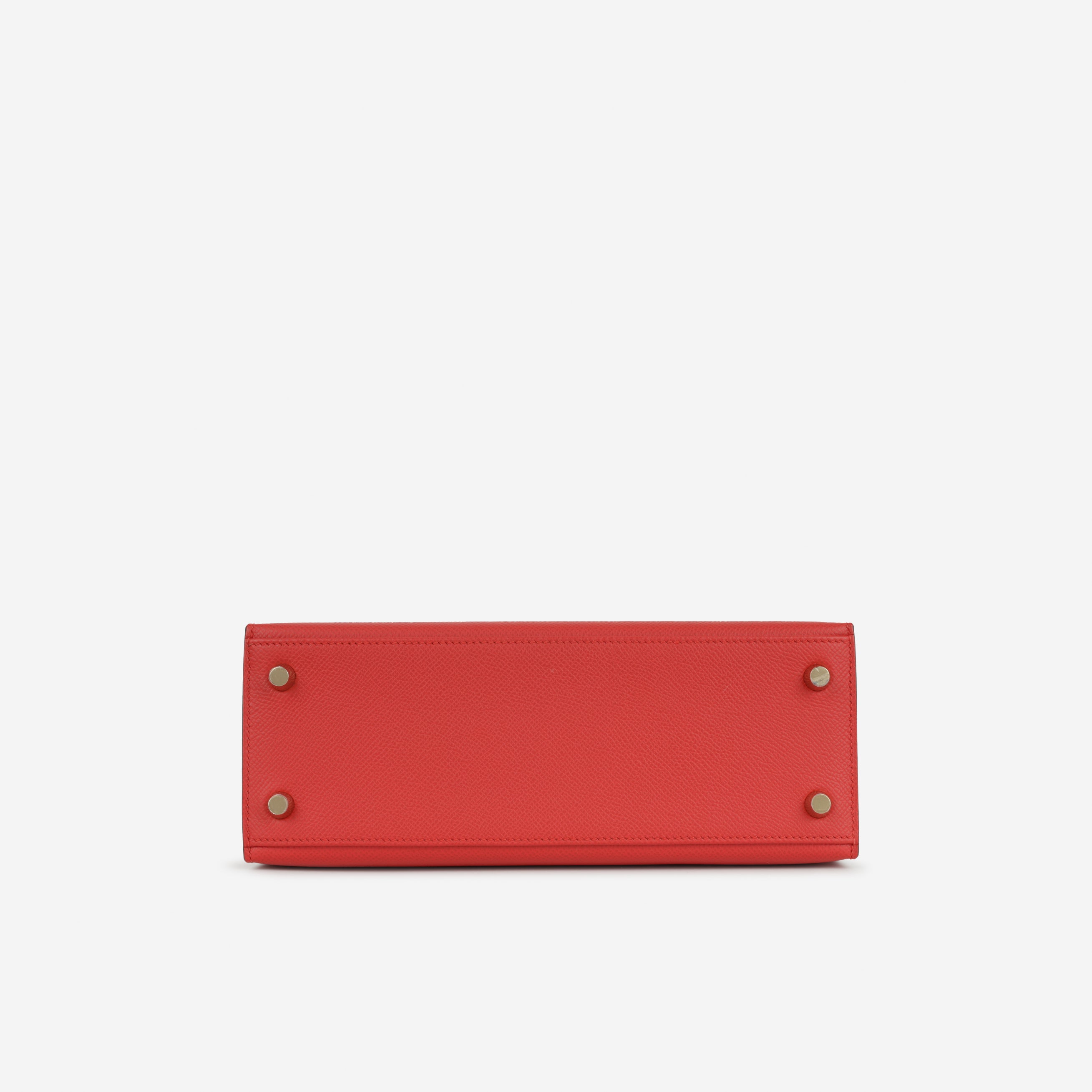 Brand New Hermès Kelly 25 - Rouge Radieux Epsom GHW | Bagista