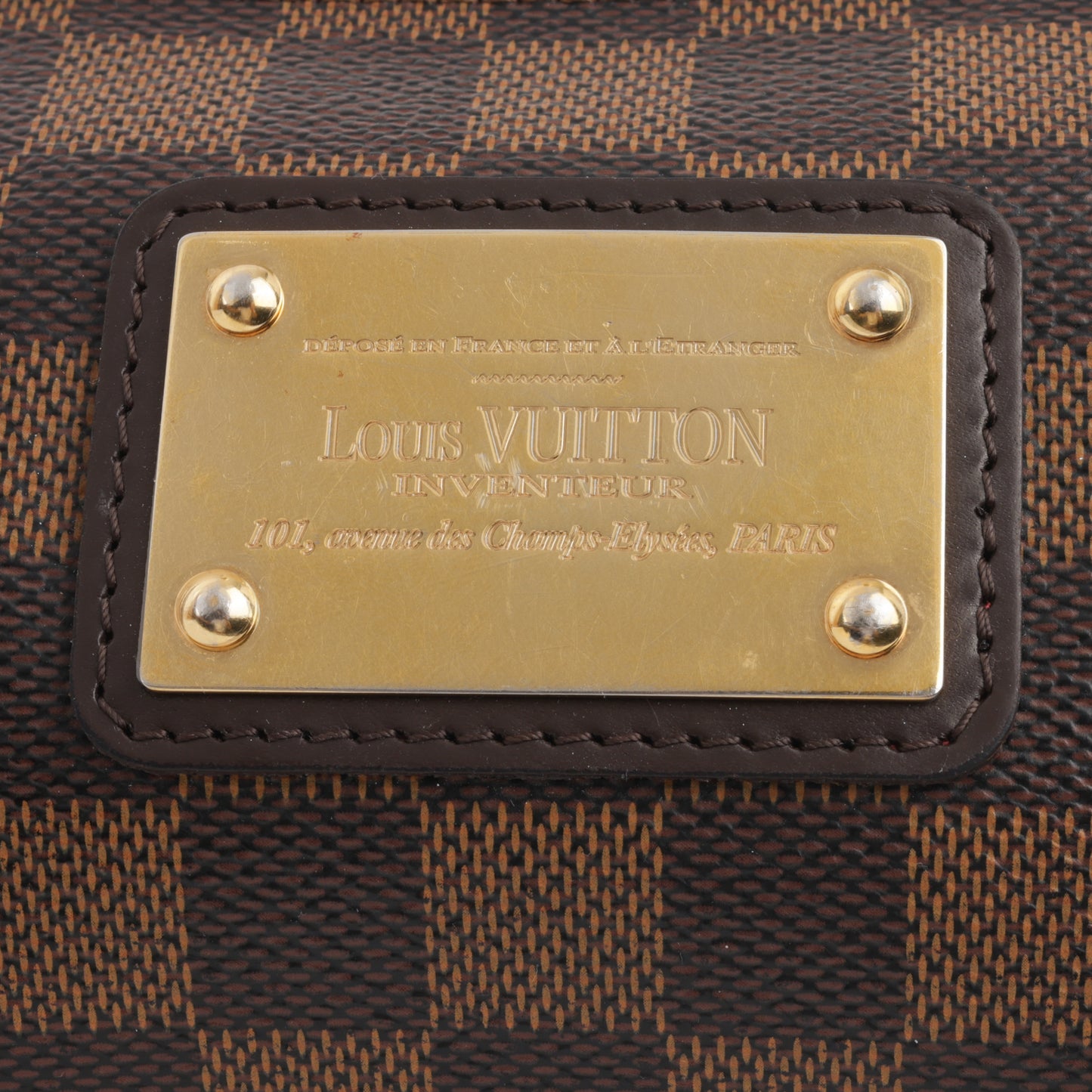 Louis Vuitton Eva Clutch - Damier Ebene | Gold Hardware