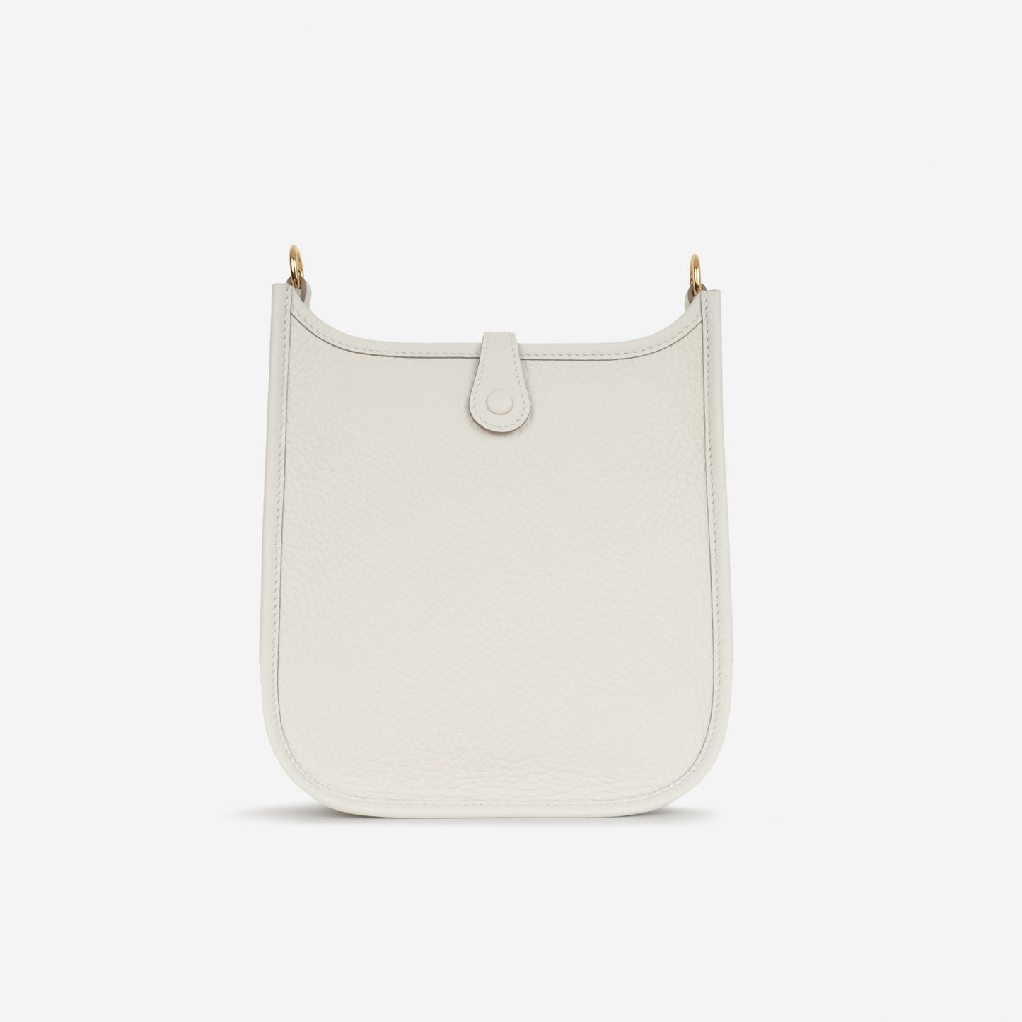 Hermès Evelyne TPM - Gris Pale Clemence | Gold Hardware