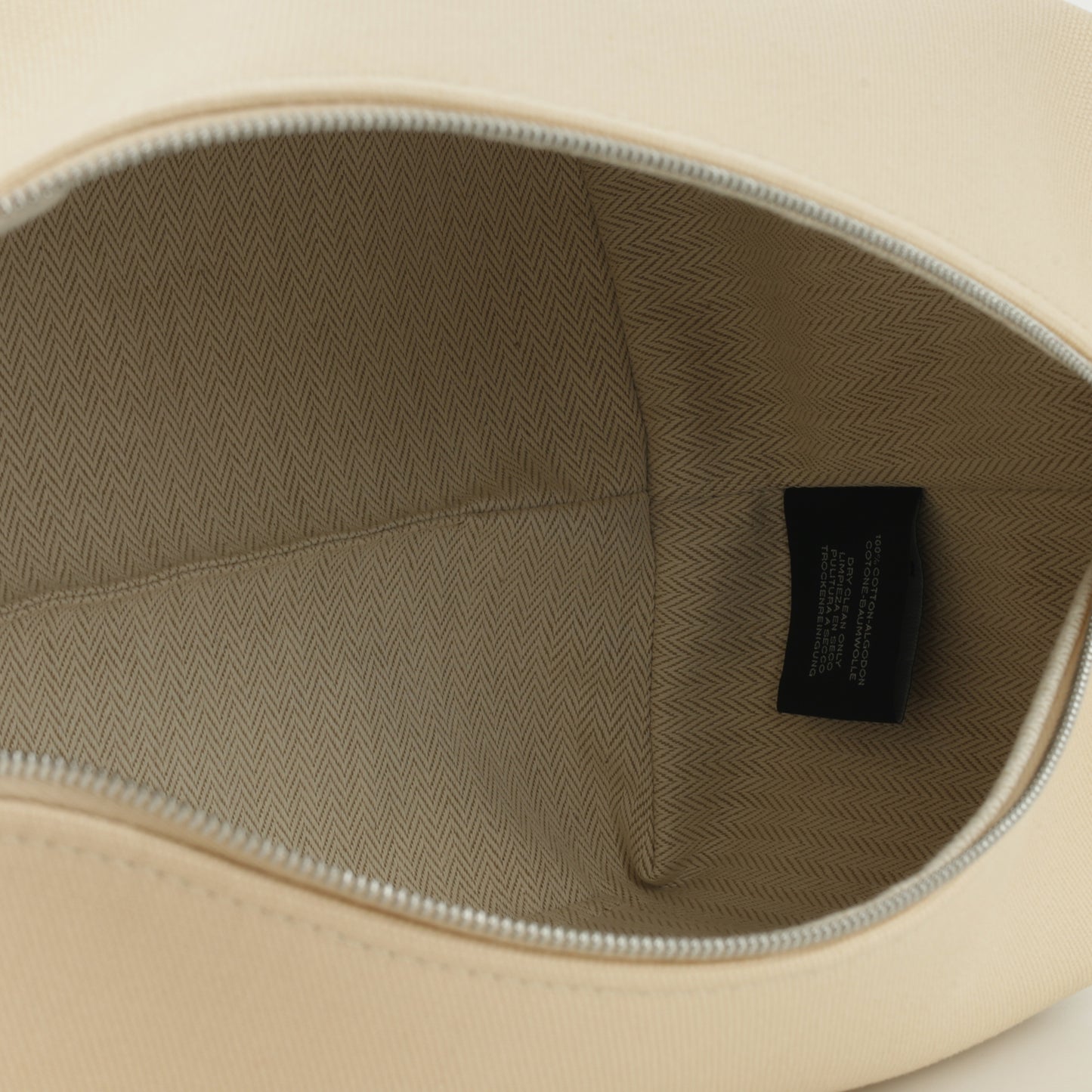 Hermès Bride-A-Brac - GM - Natural Toile | Palladium Hardware