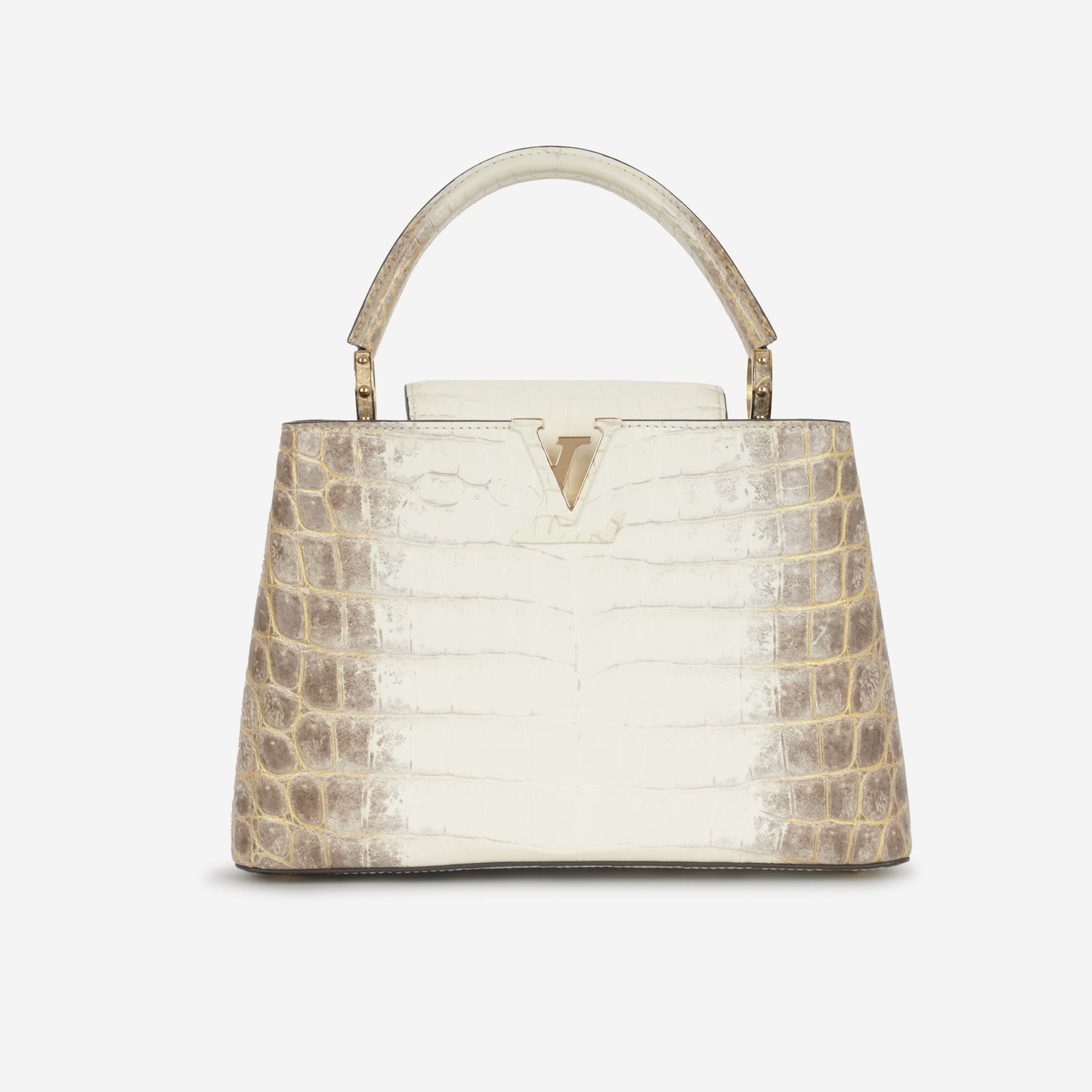 Louis Vuitton Capucines PM - Himalaya Crocodile Niloticus | Gold Hardware