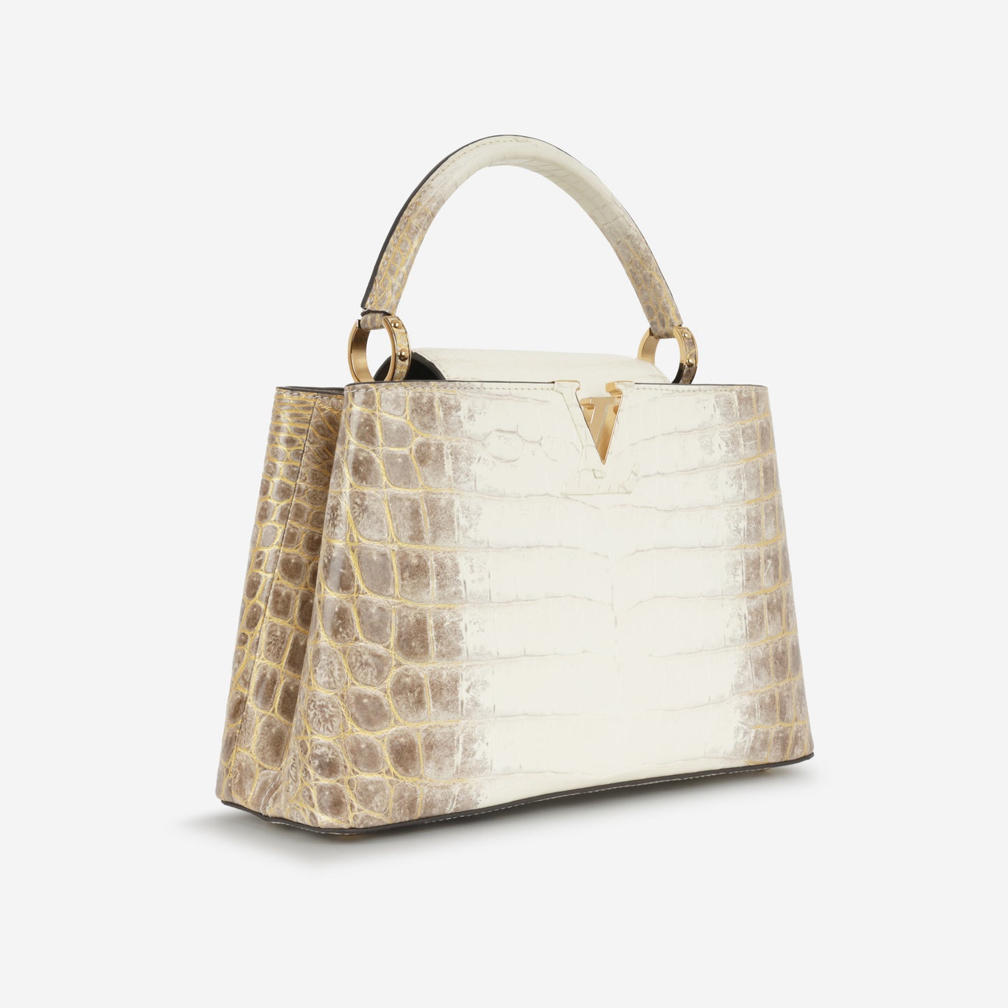 Louis Vuitton Capucines PM - Himalaya Crocodile Niloticus | Gold Hardware