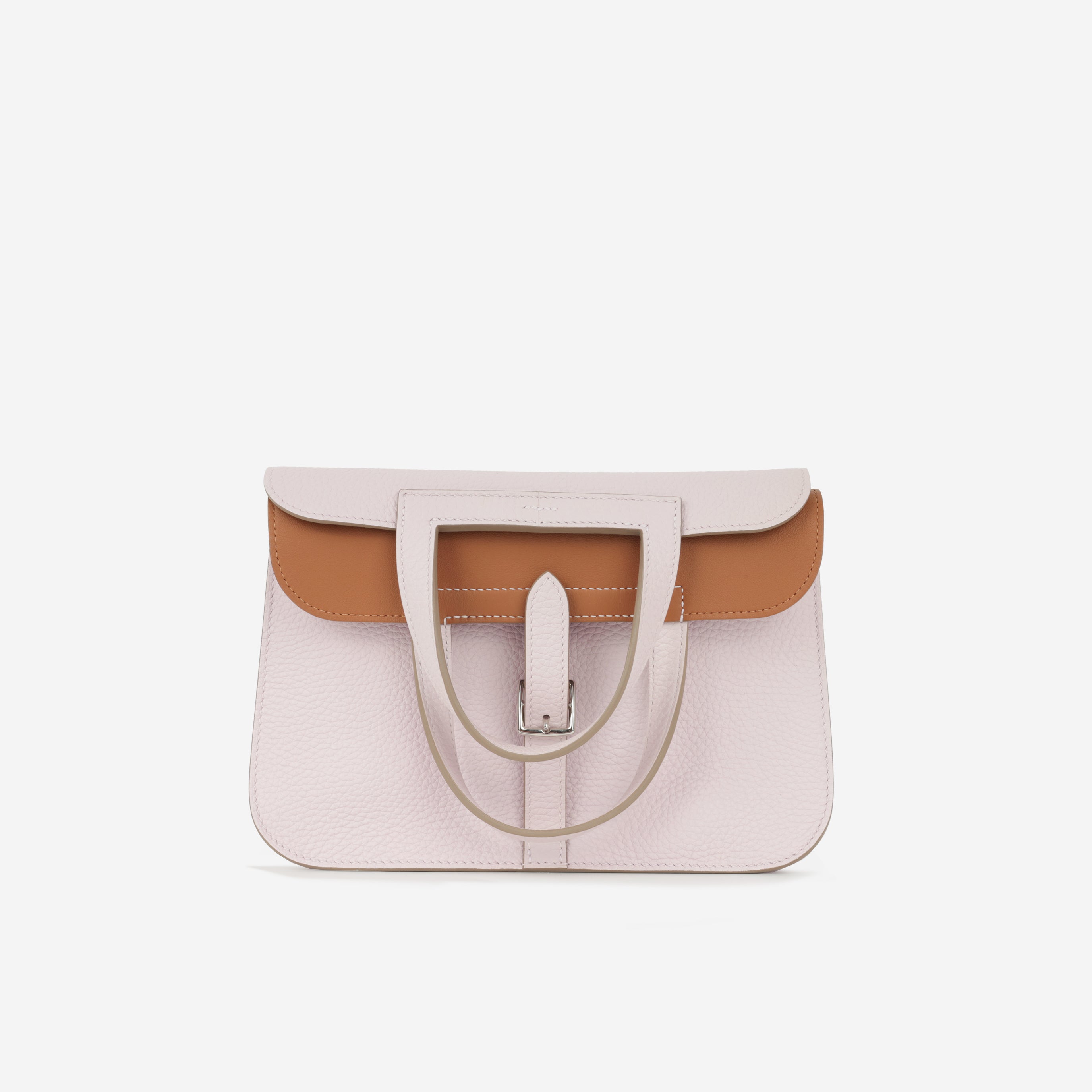 うずまきぱんさん Hermes Halzan 25 Verso - Mauve Pale Clemence / Gold Swift | Pre