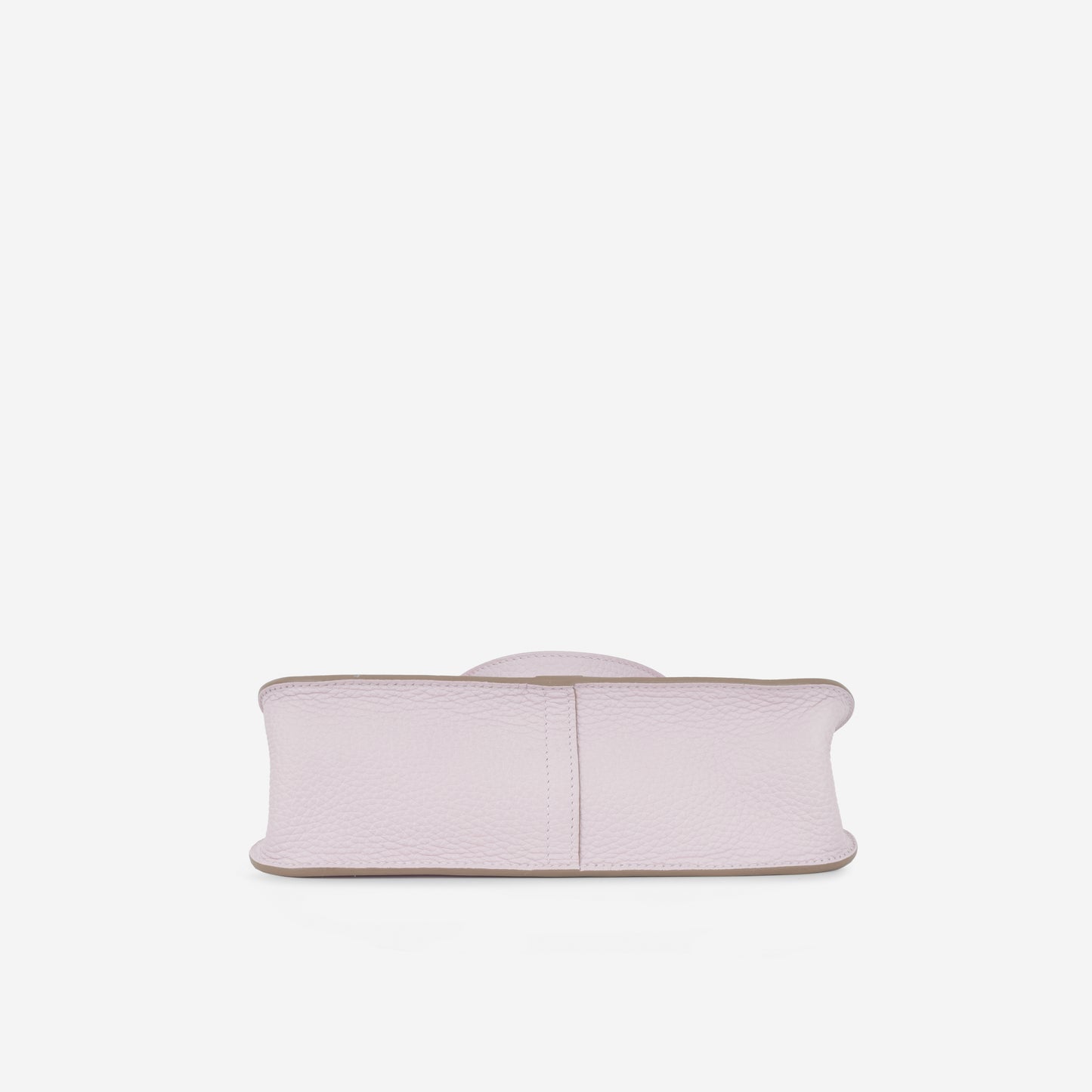 Hermès Halzan 25 Verso - Mauve Pale Clemence / Gold Swift | Palladium Hardware