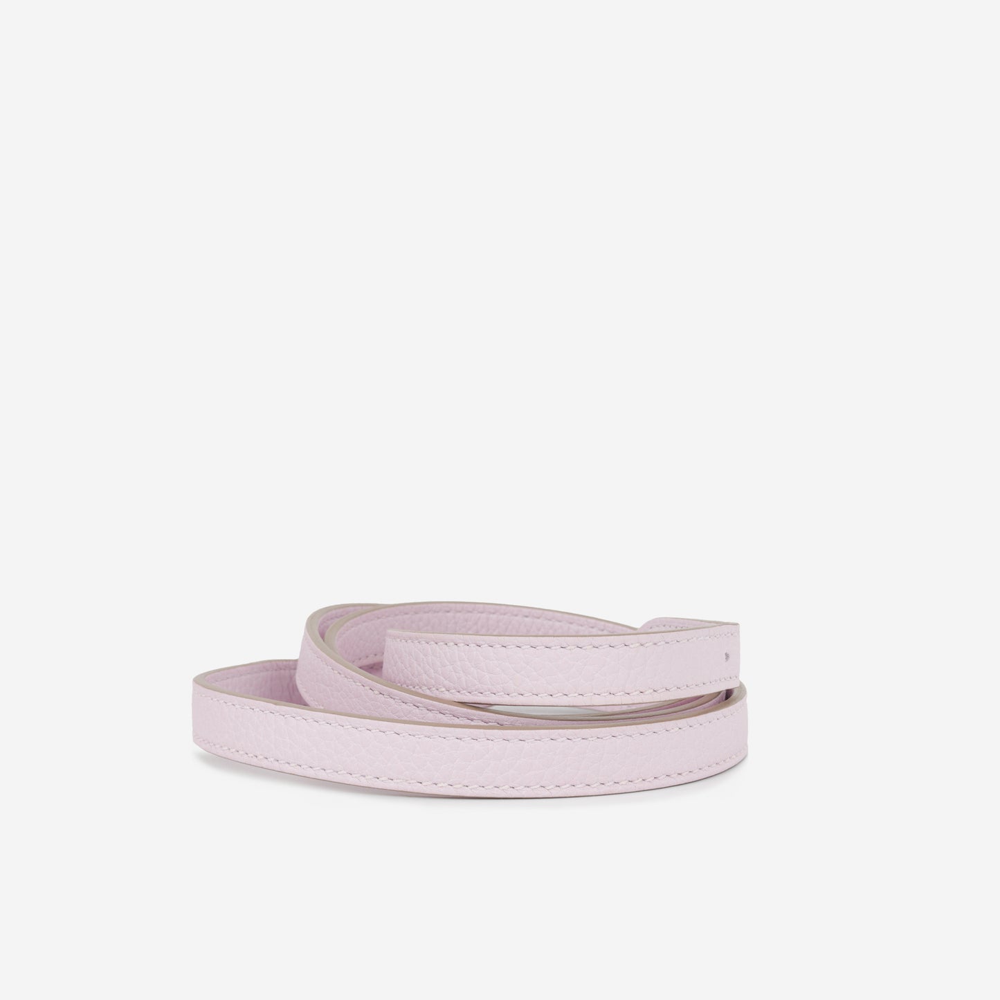 Hermès Halzan 25 Verso - Mauve Pale Clemence / Gold Swift | Palladium Hardware