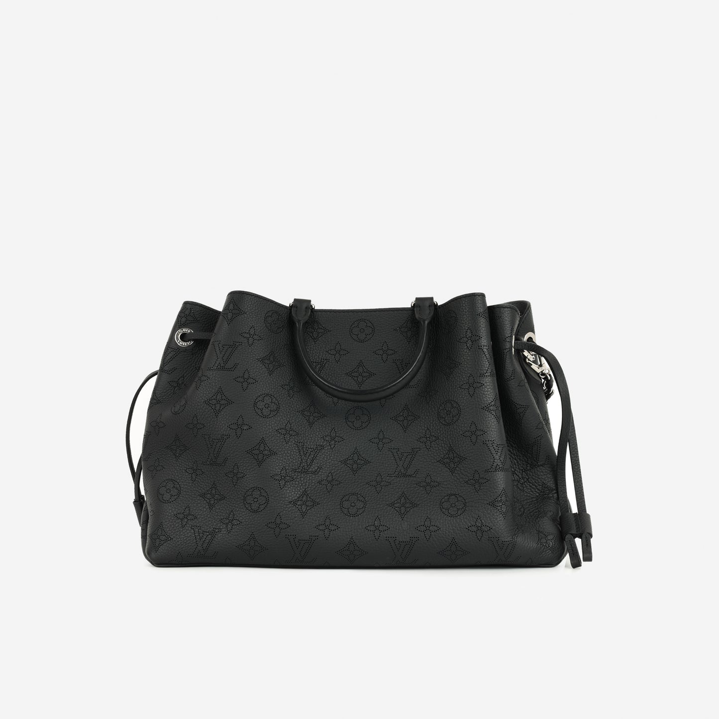 Louis Vuitton Bella Tote - Black Mahina | Silver Hardware