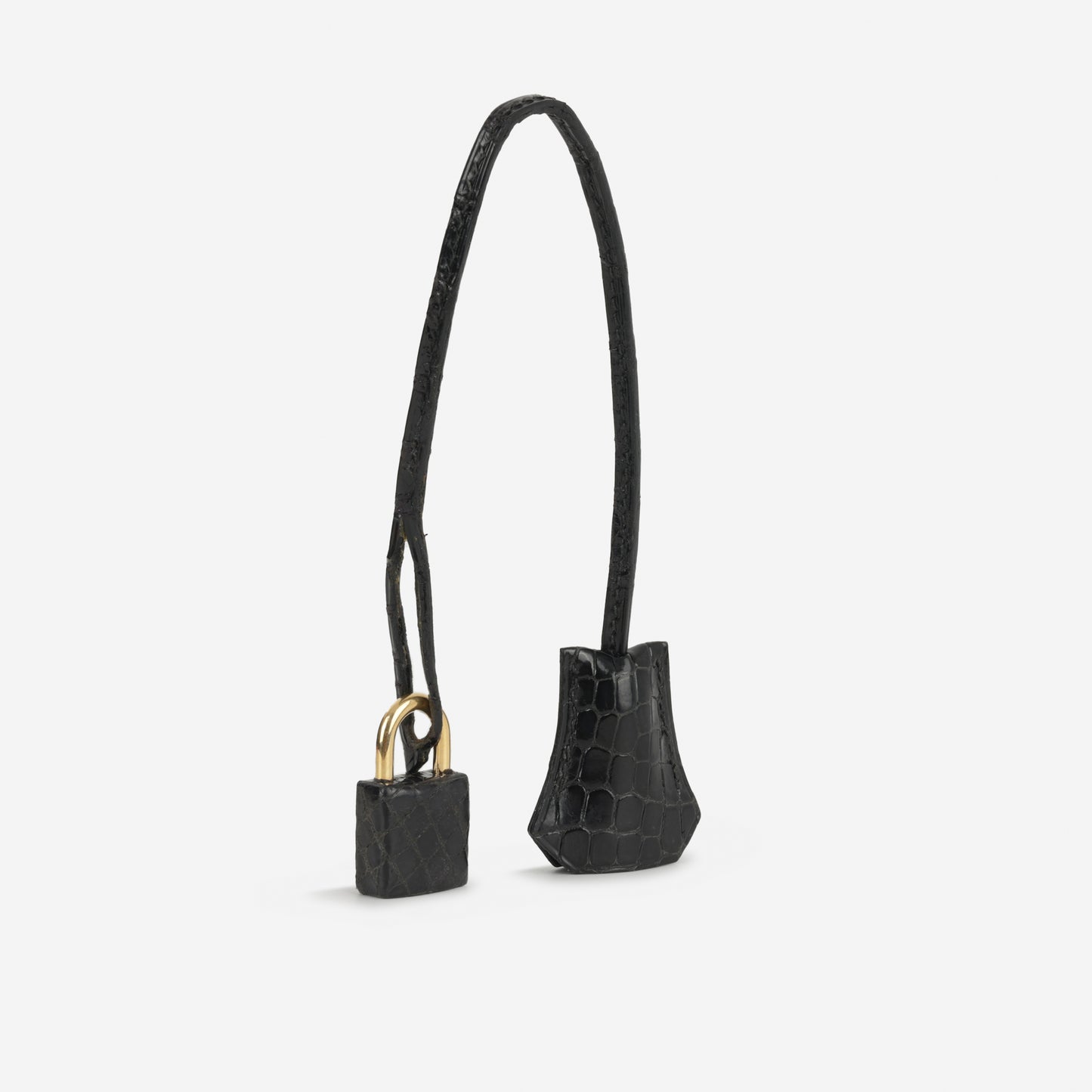 Hermès Birkin 35 - Noir Matte Crocodile Porosus | Gold Hardware