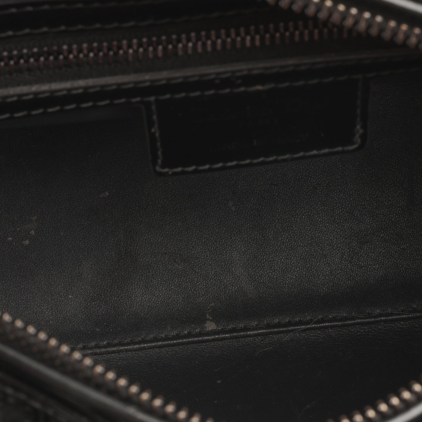 Dior Medium Lady Dior  - Dark Grey Metallic Microcannage | Ruthenium Hardware